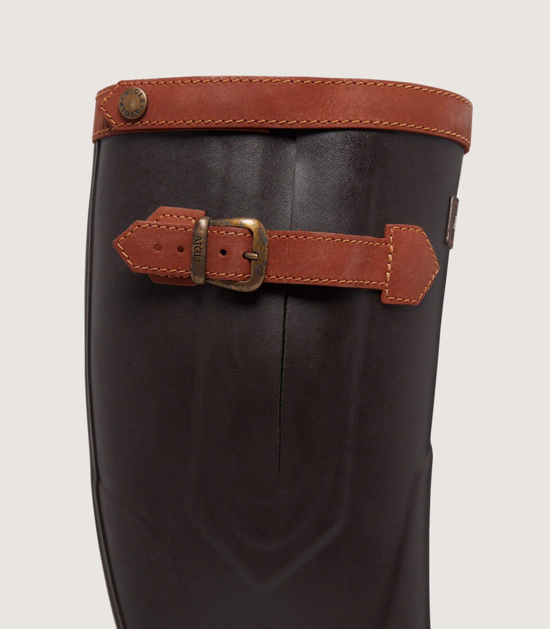 Aigle Parcours II Signature Boot in Dusky Green - Image 3