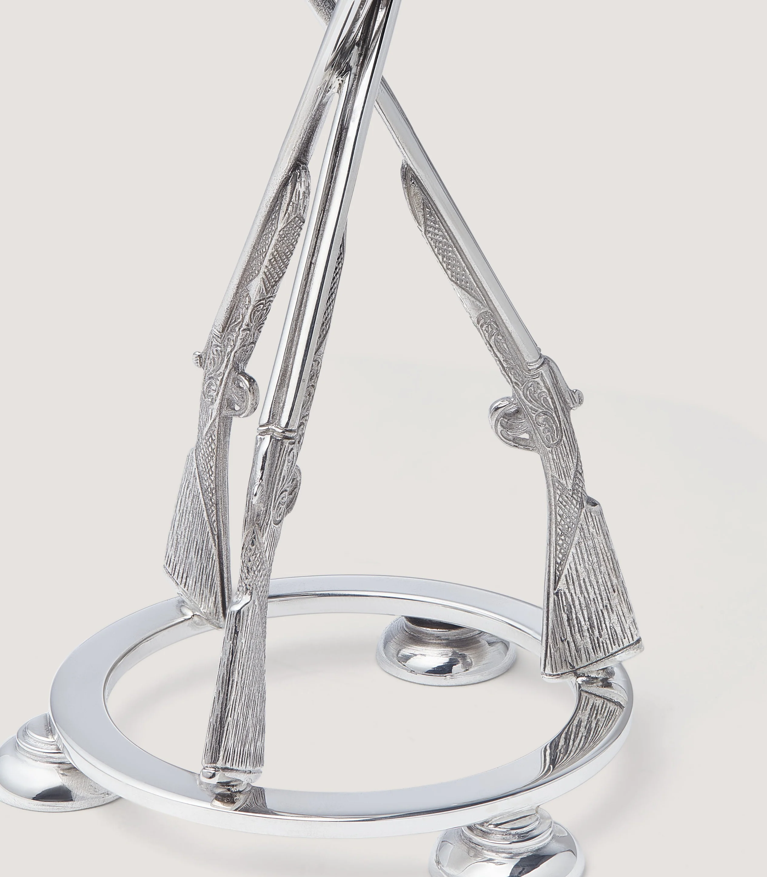 Sterling Silver Sporting Candlestick - Image 2