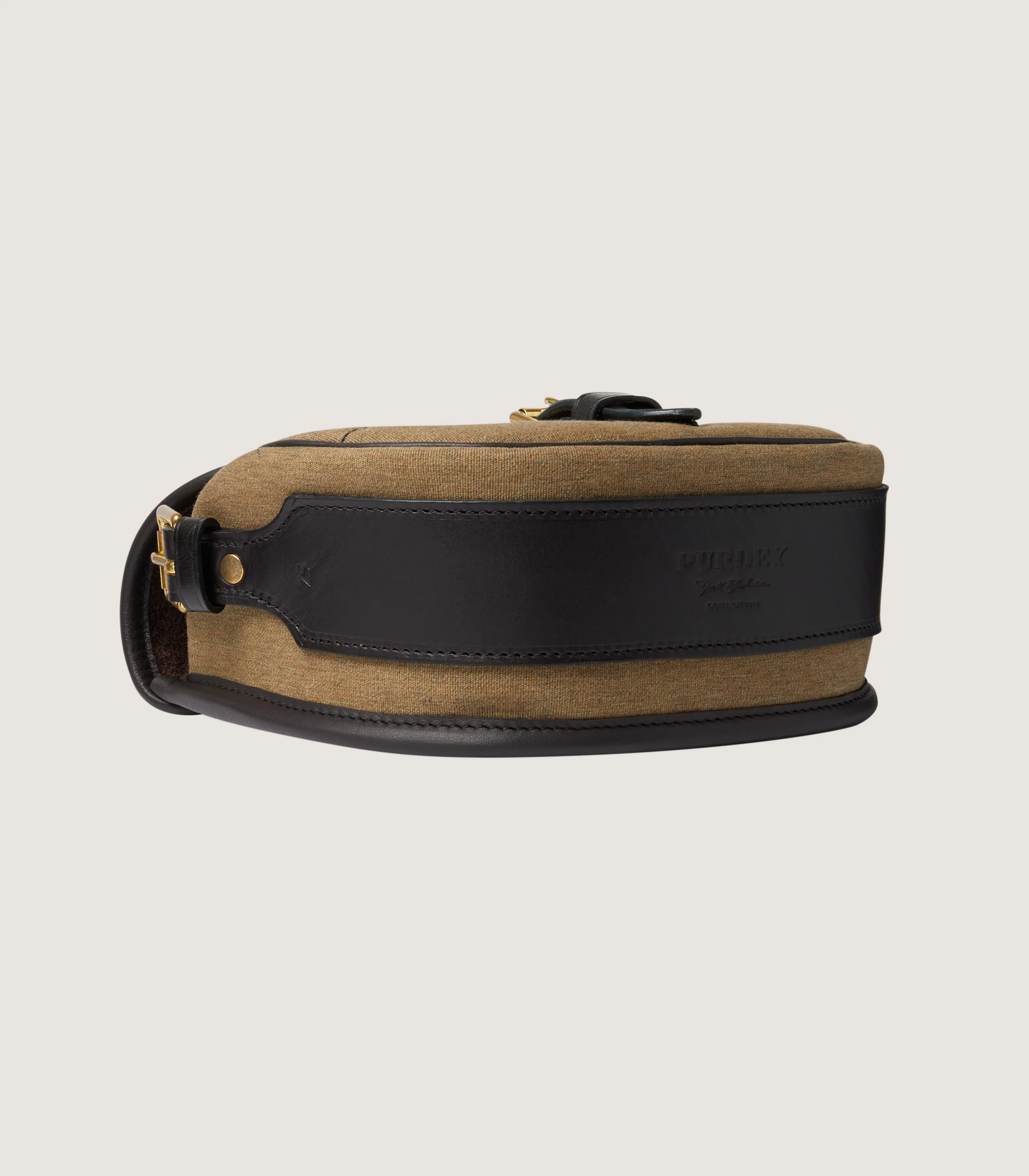 Nettle Canvas Cartridge Bag In Moss Green - Image 3