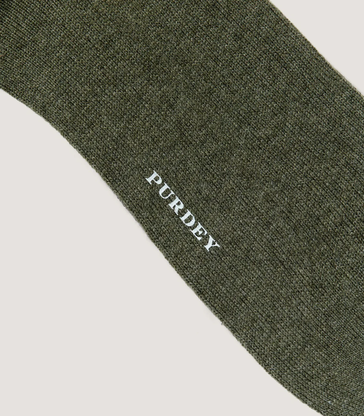 Cashmere Blend Socks in Loden - Image 2