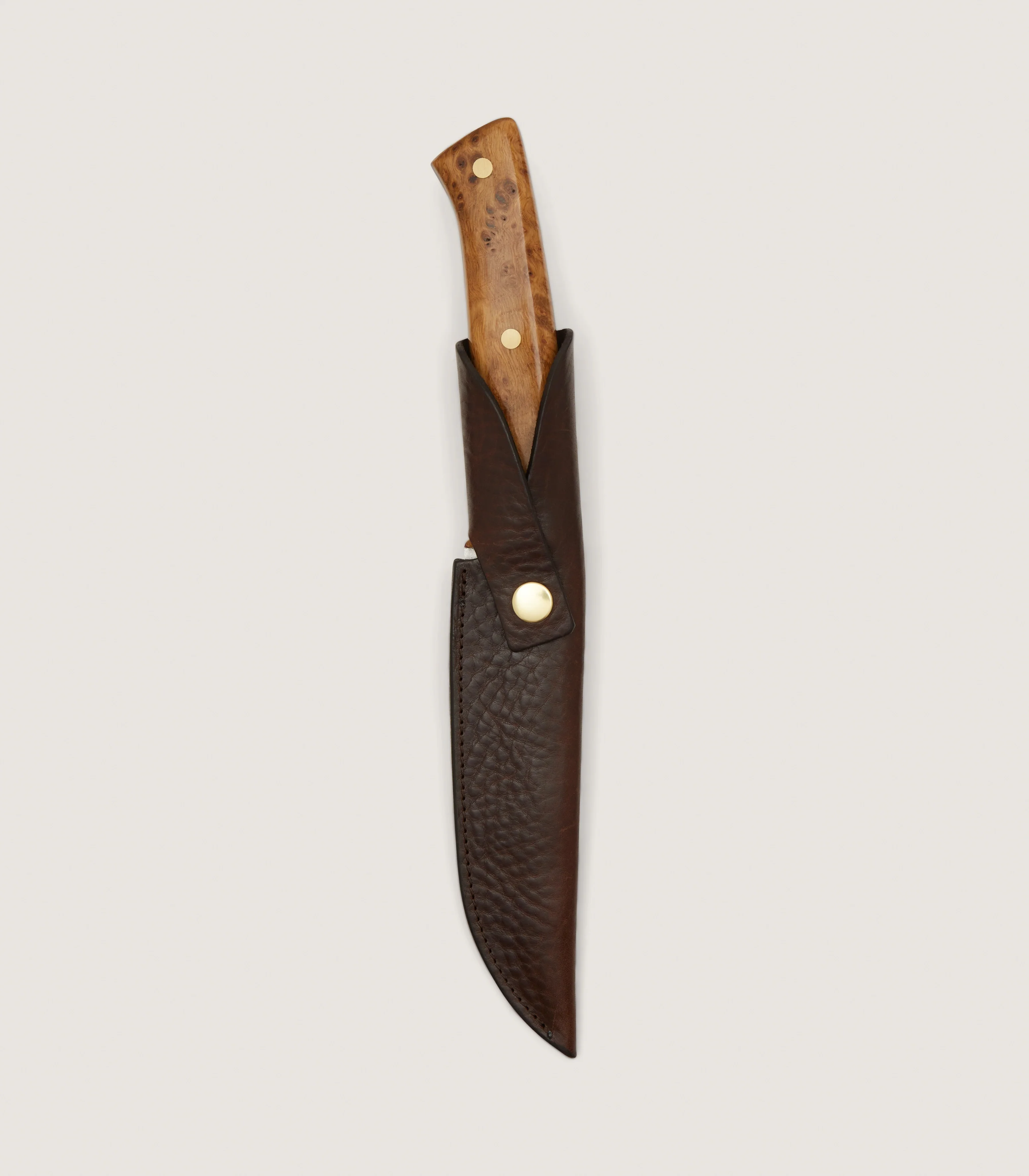 Coldharbour Hunter Knife - 5 inch In Burr Oak - Image 3