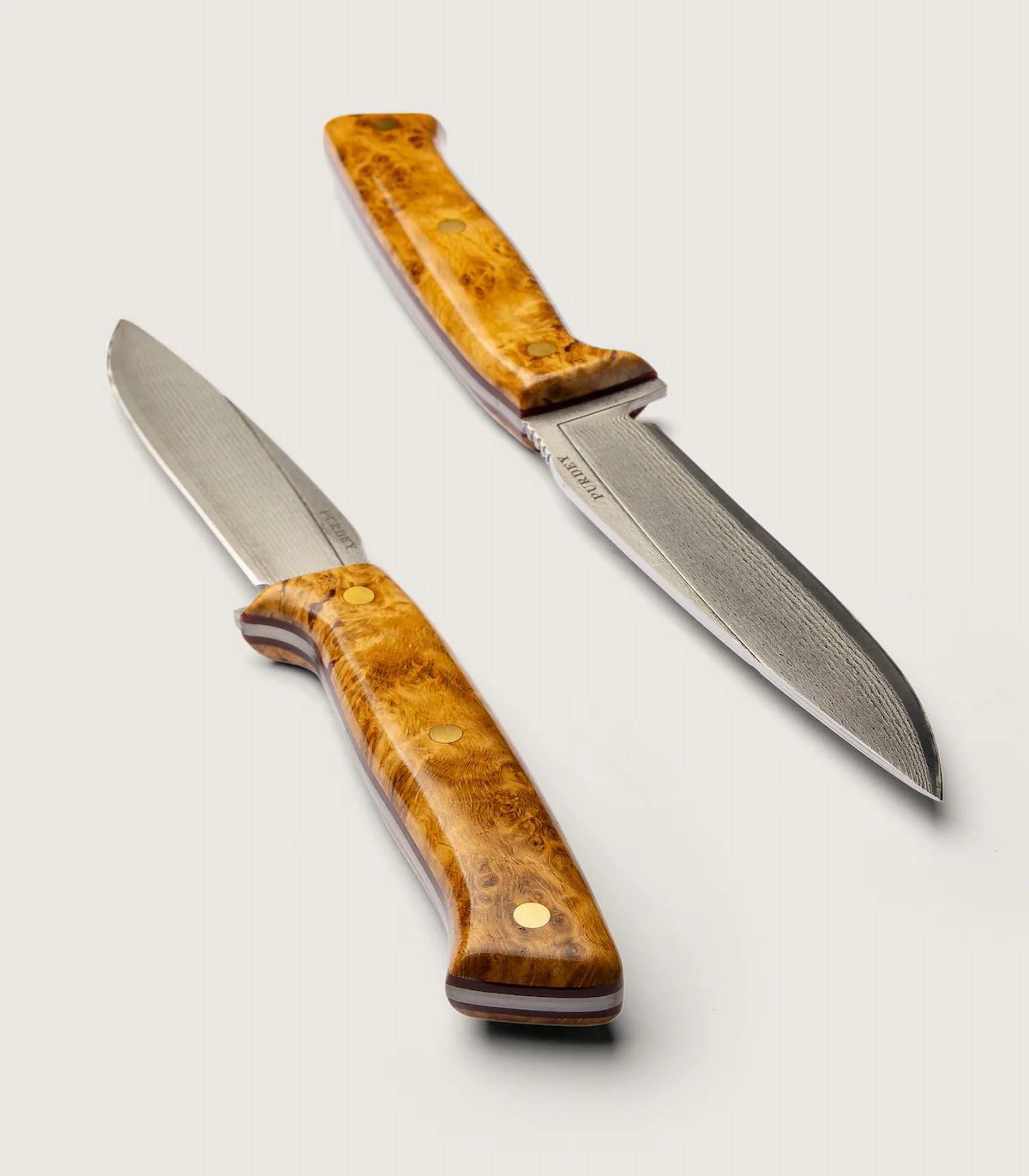 Coldharbour Hunter Knife - 5 inch In Burr Oak - Image 4