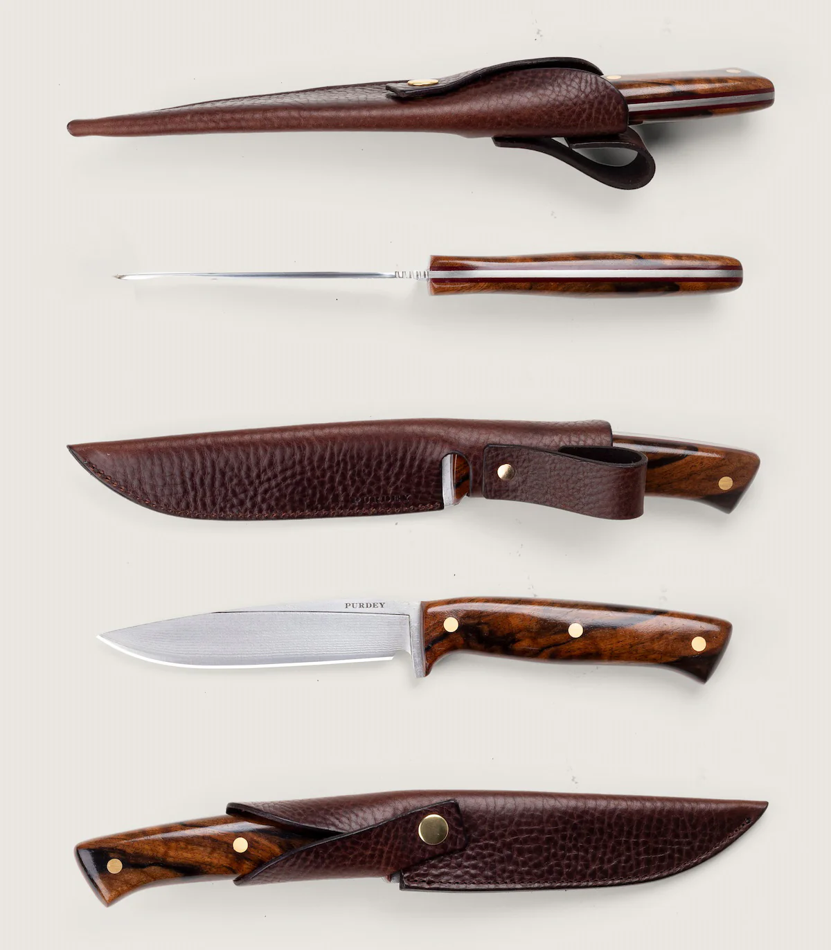 Coldharbour Hunter Knife - 5 inch In Walnut - Image 5