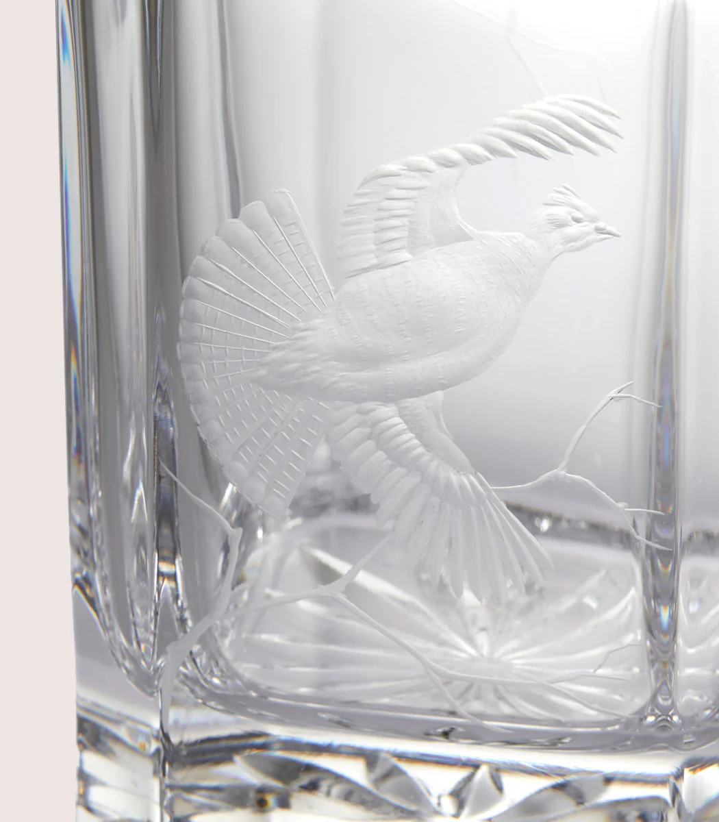 Crystal Decanter - Ruffed Grouse - Image 2