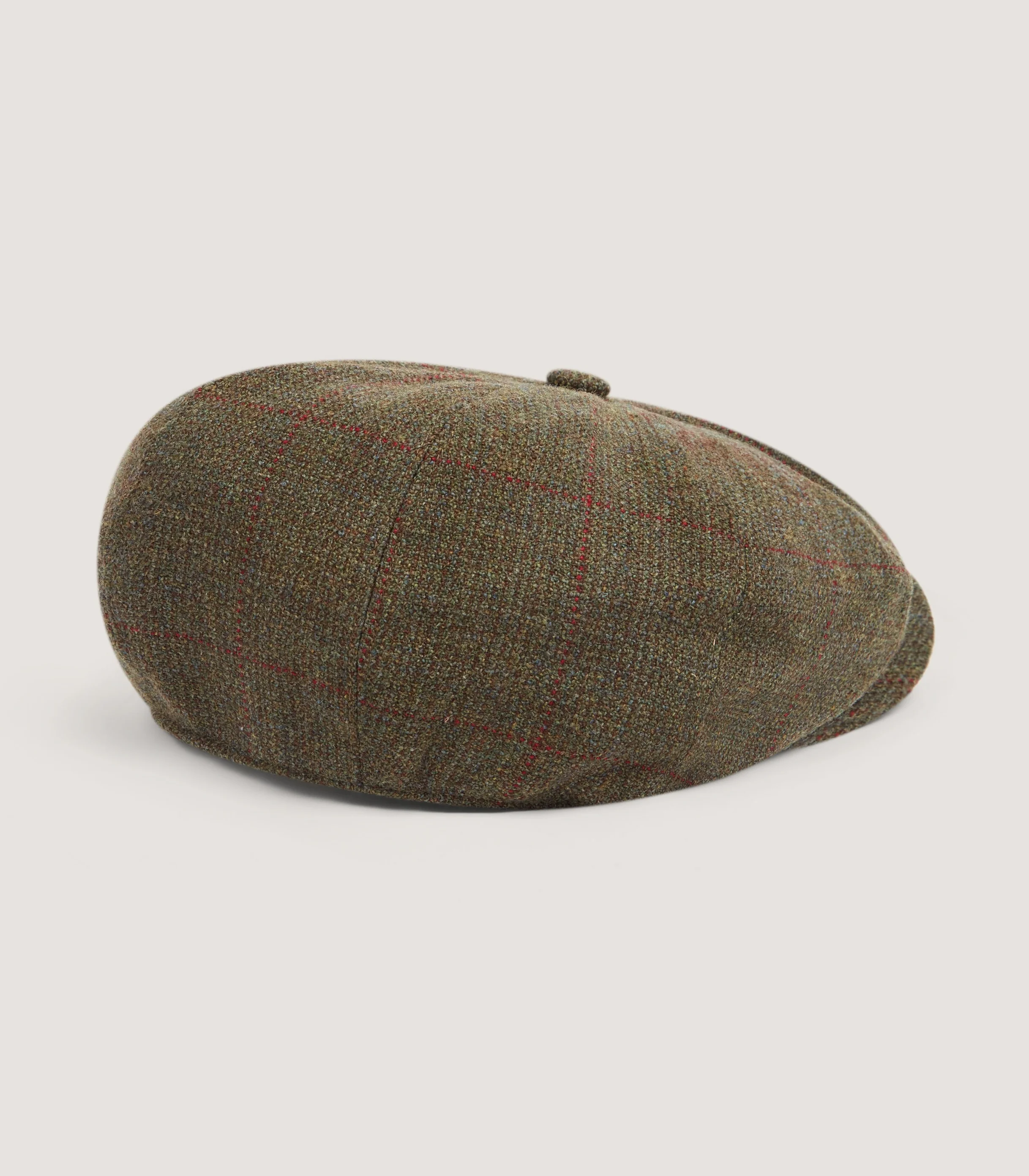 Dalby Tweed Bakerboy Cap in Alum - Image 2