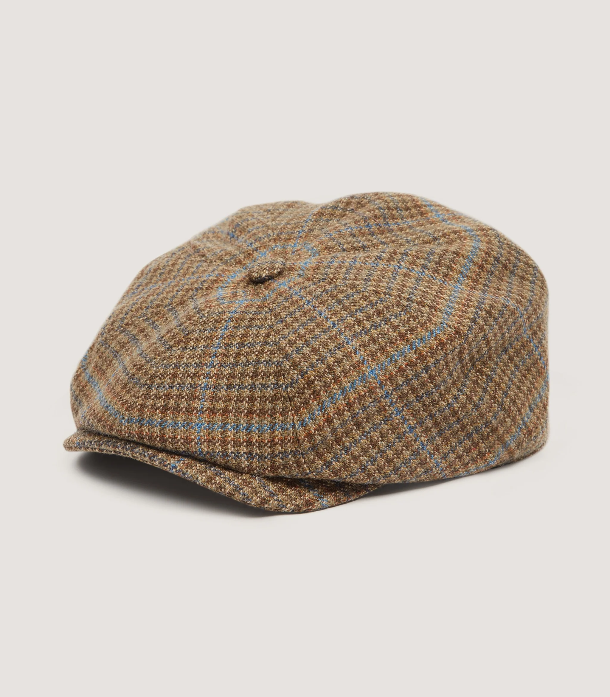 Tom Purdey Dalby Tweed Bakerboy Cap