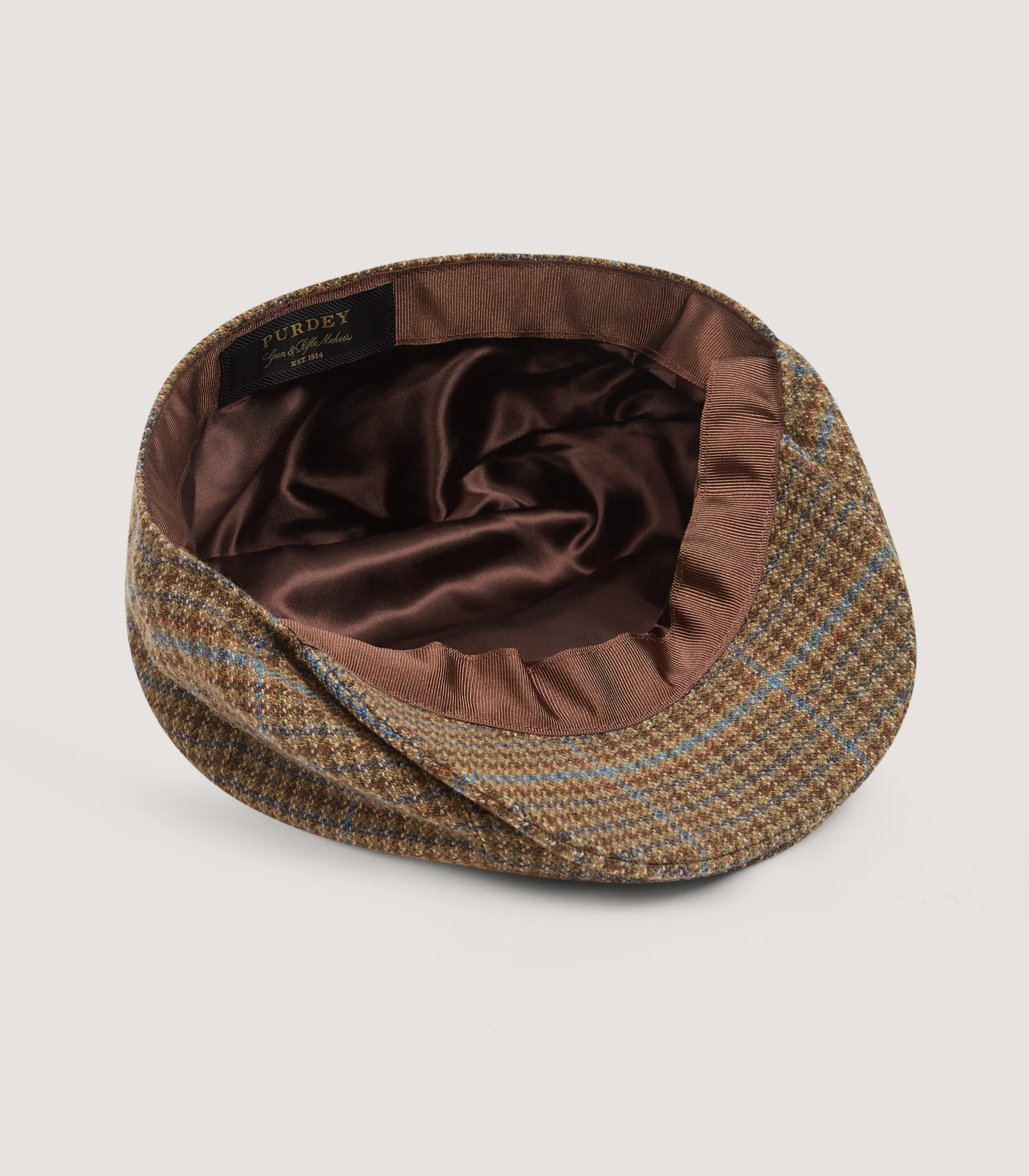 Tom Purdey Dalby Tweed Bakerboy Cap - Image 3