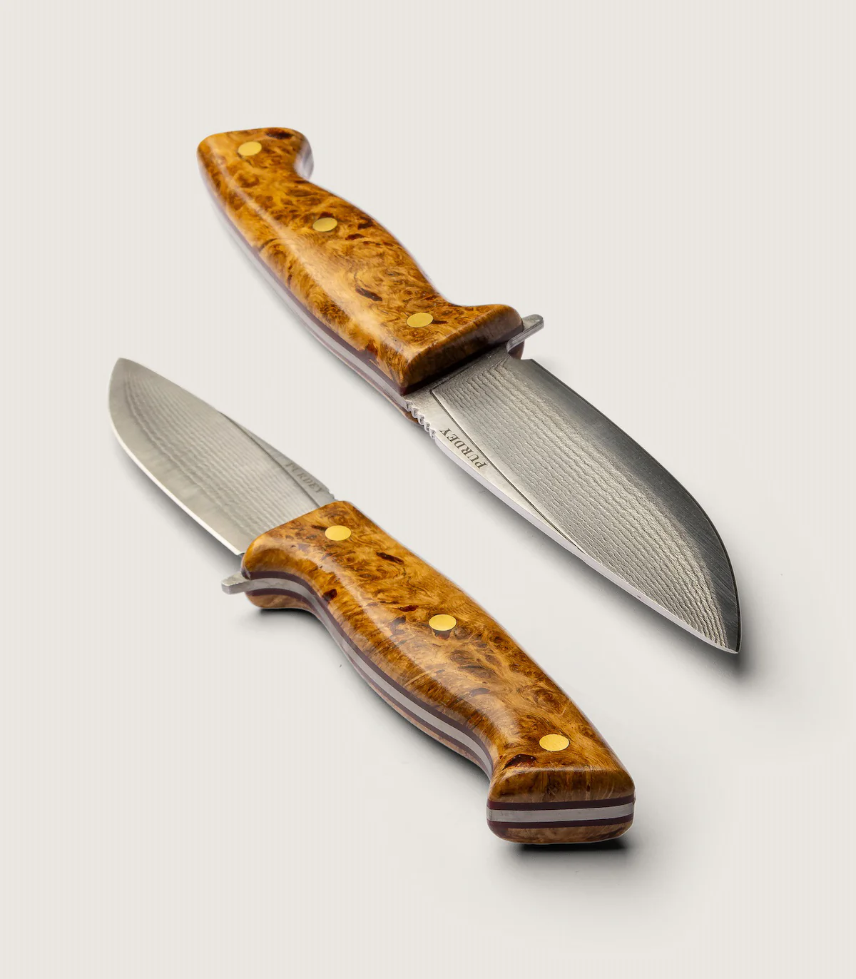 Flagstaff Hunter Knife - 4 inch In Burr Oak - Image 4