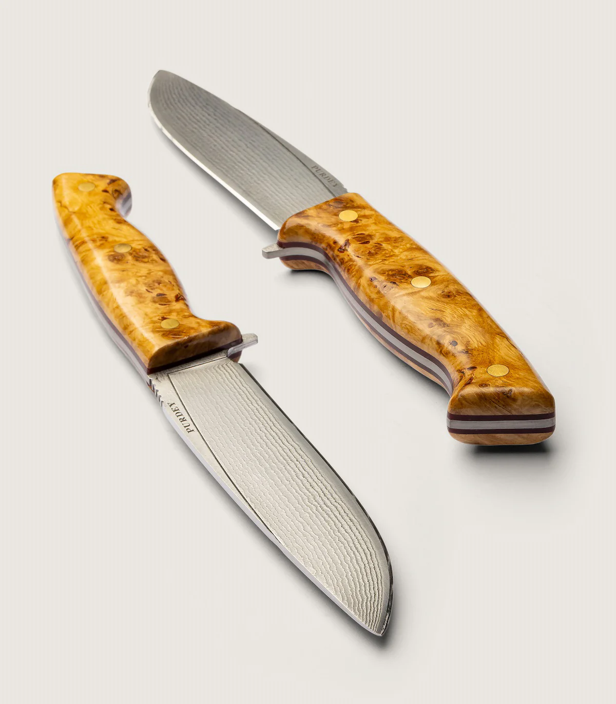 Flagstaff Hunter Knife - 5 inch In Burr Oak - Image 4