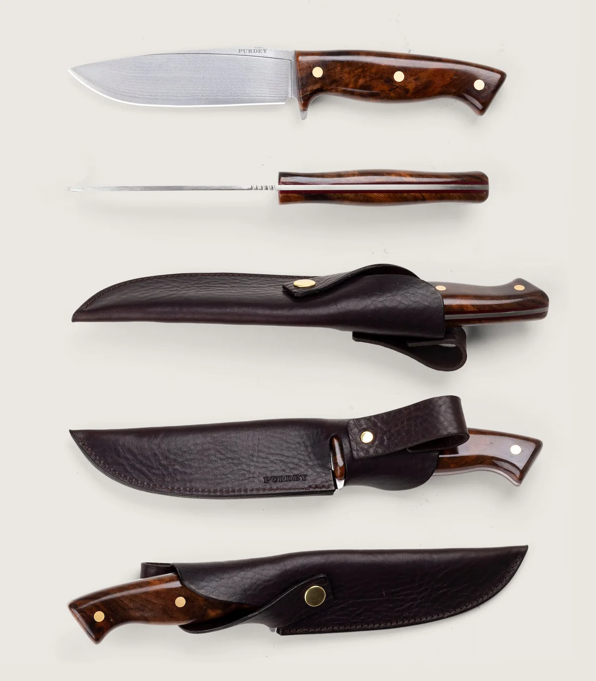 Flagstaff Hunter Knife - 5 inch In Walnut - Image 5
