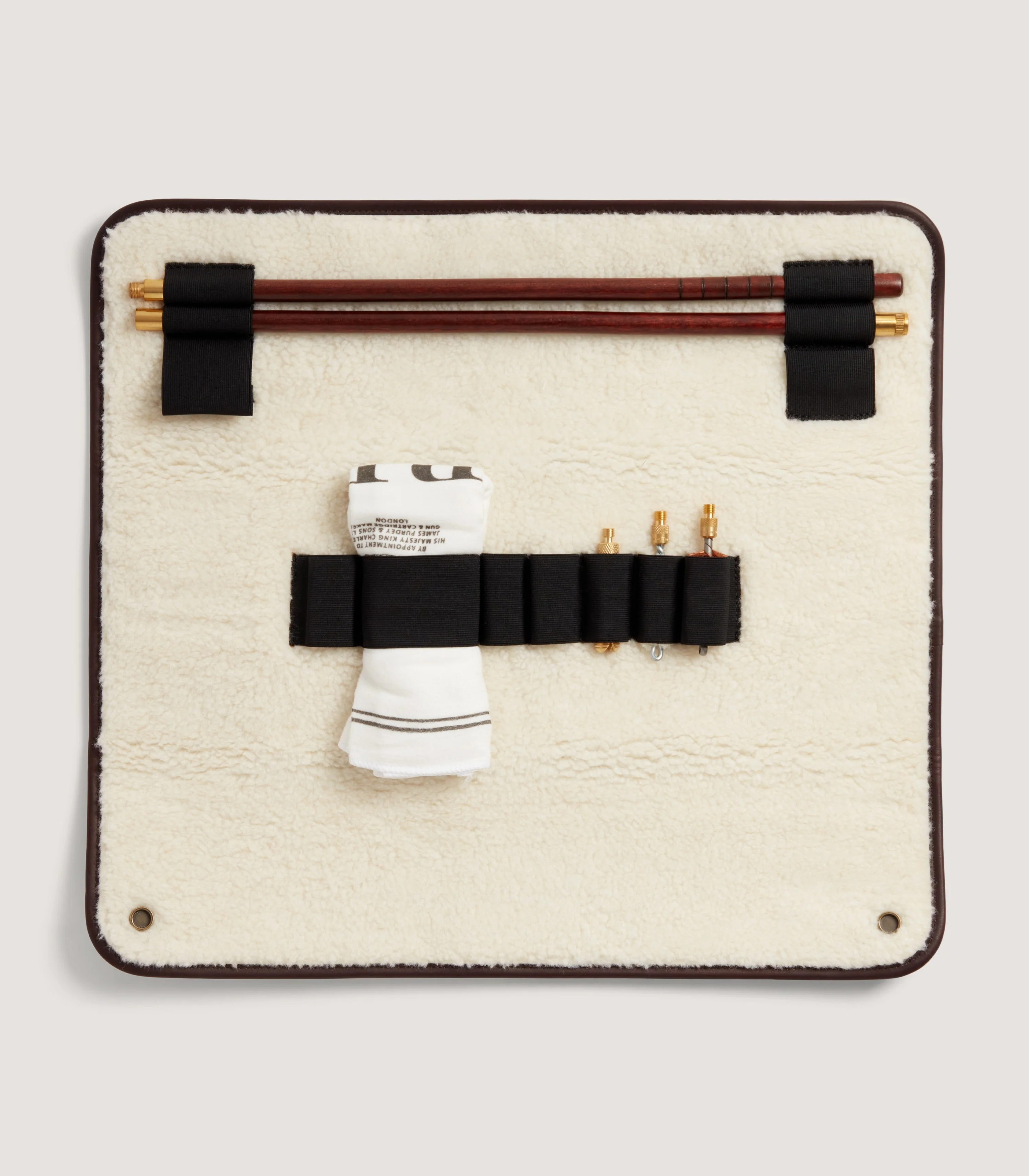 Gun Cleaning Case with Shearling Lining - Image 2
