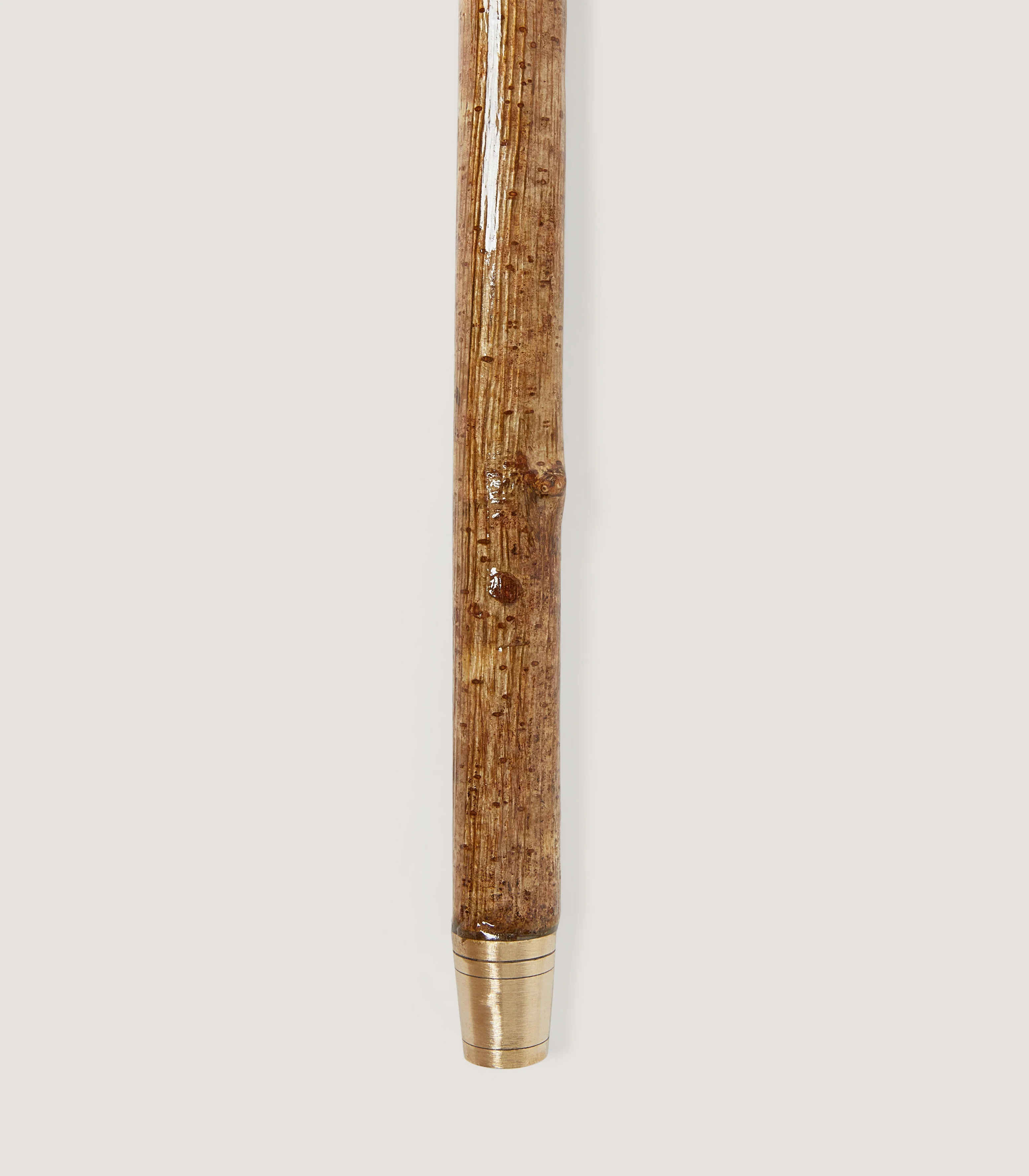Hand Carved Cock Pheasant Head Walking Stick - Image 4