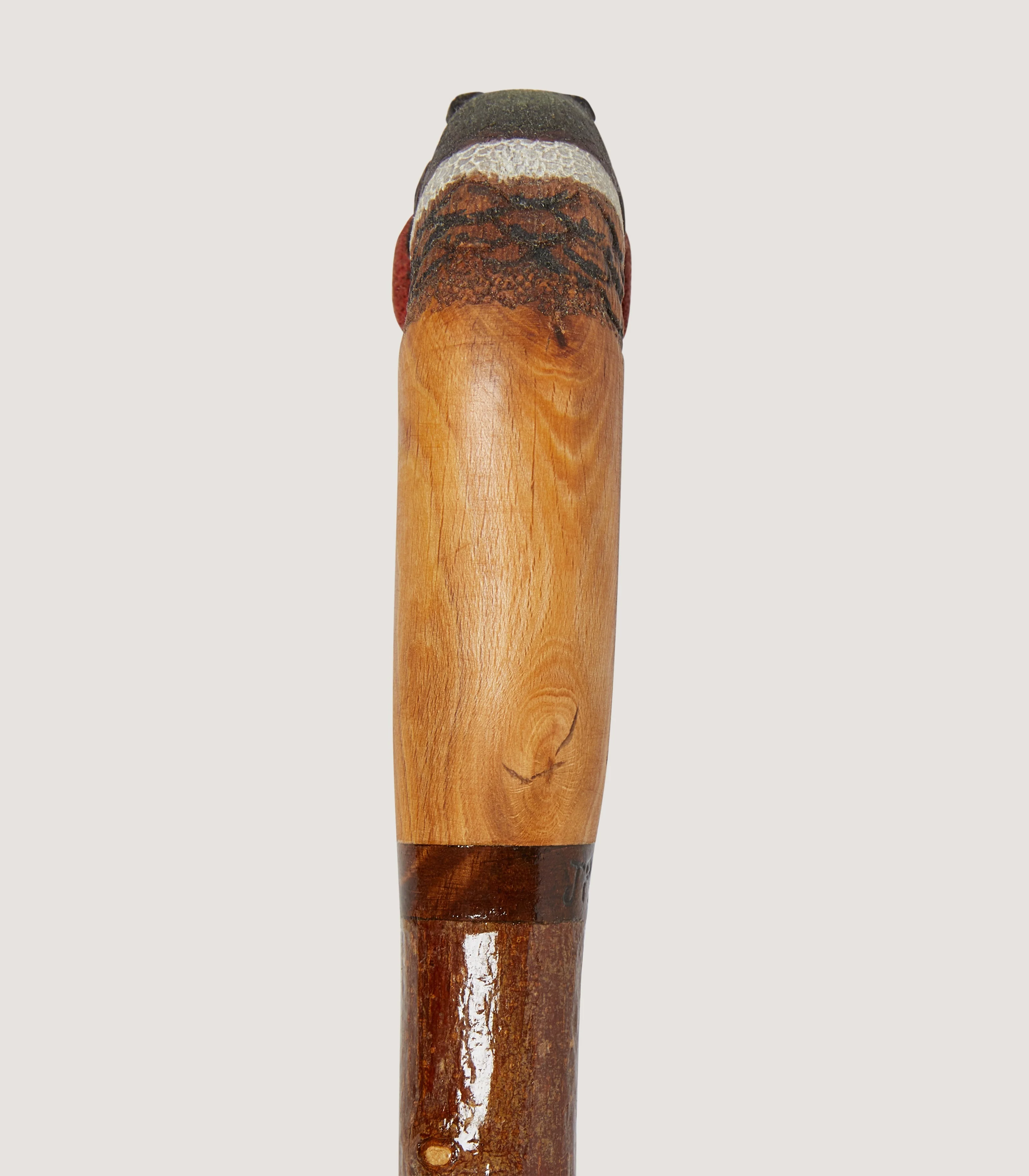 Hand Carved Pheasant Walking Stick - Image 3