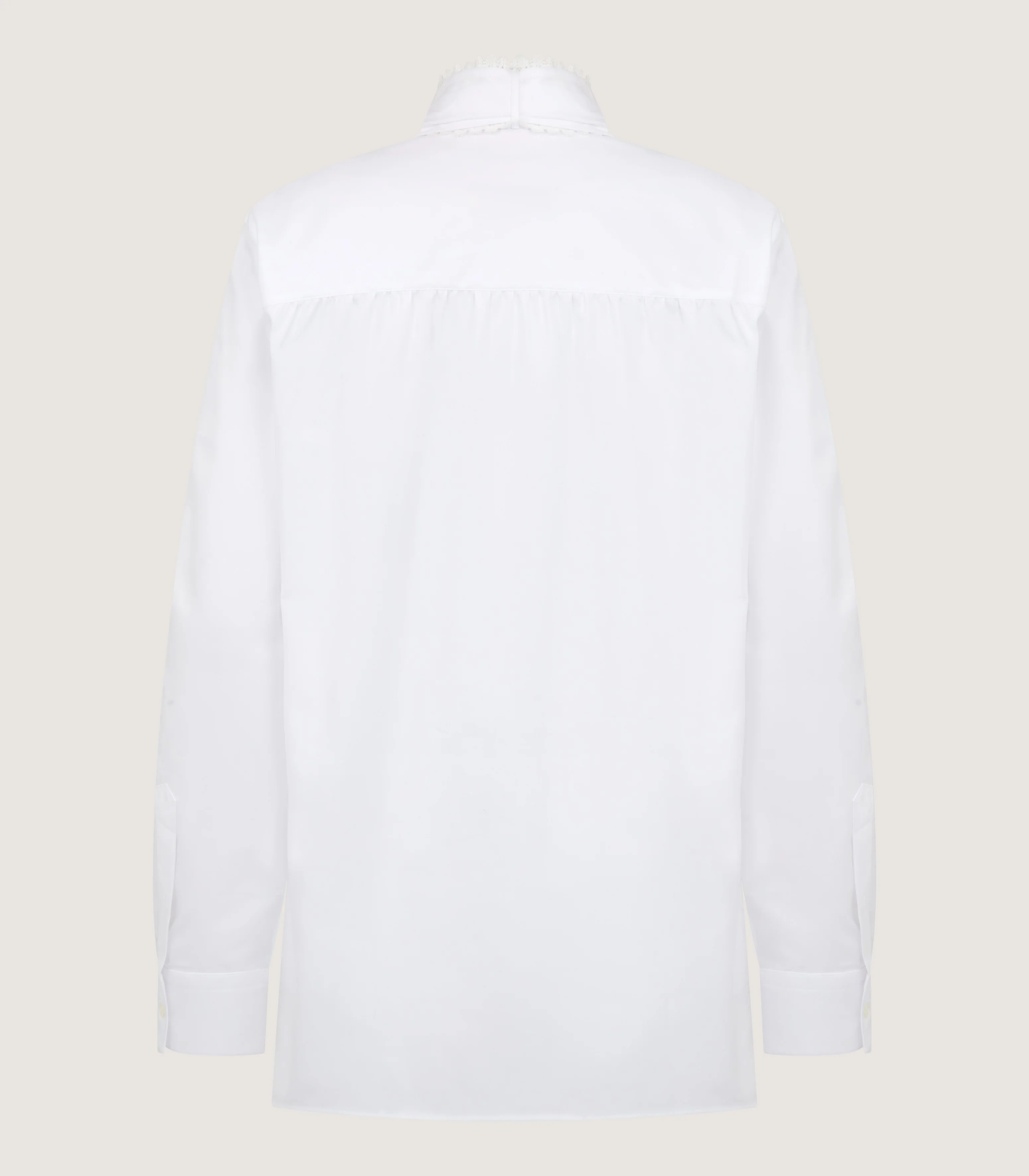 Women's Lace Stand Collar Shirt - Image 3