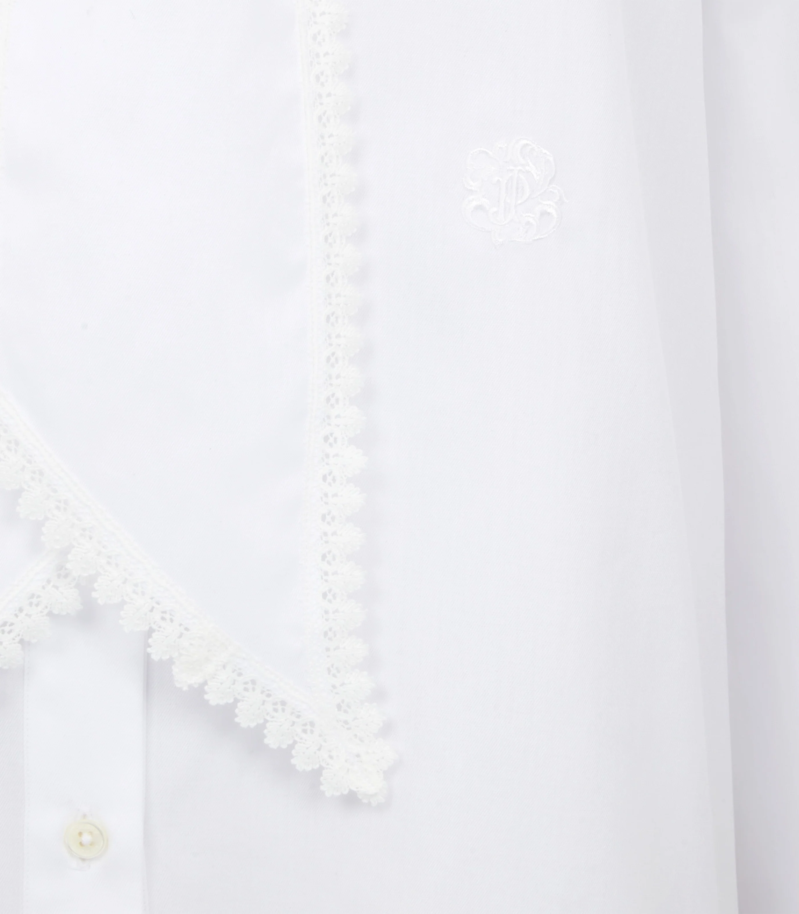 Women's Lace Stand Collar Shirt - Image 4