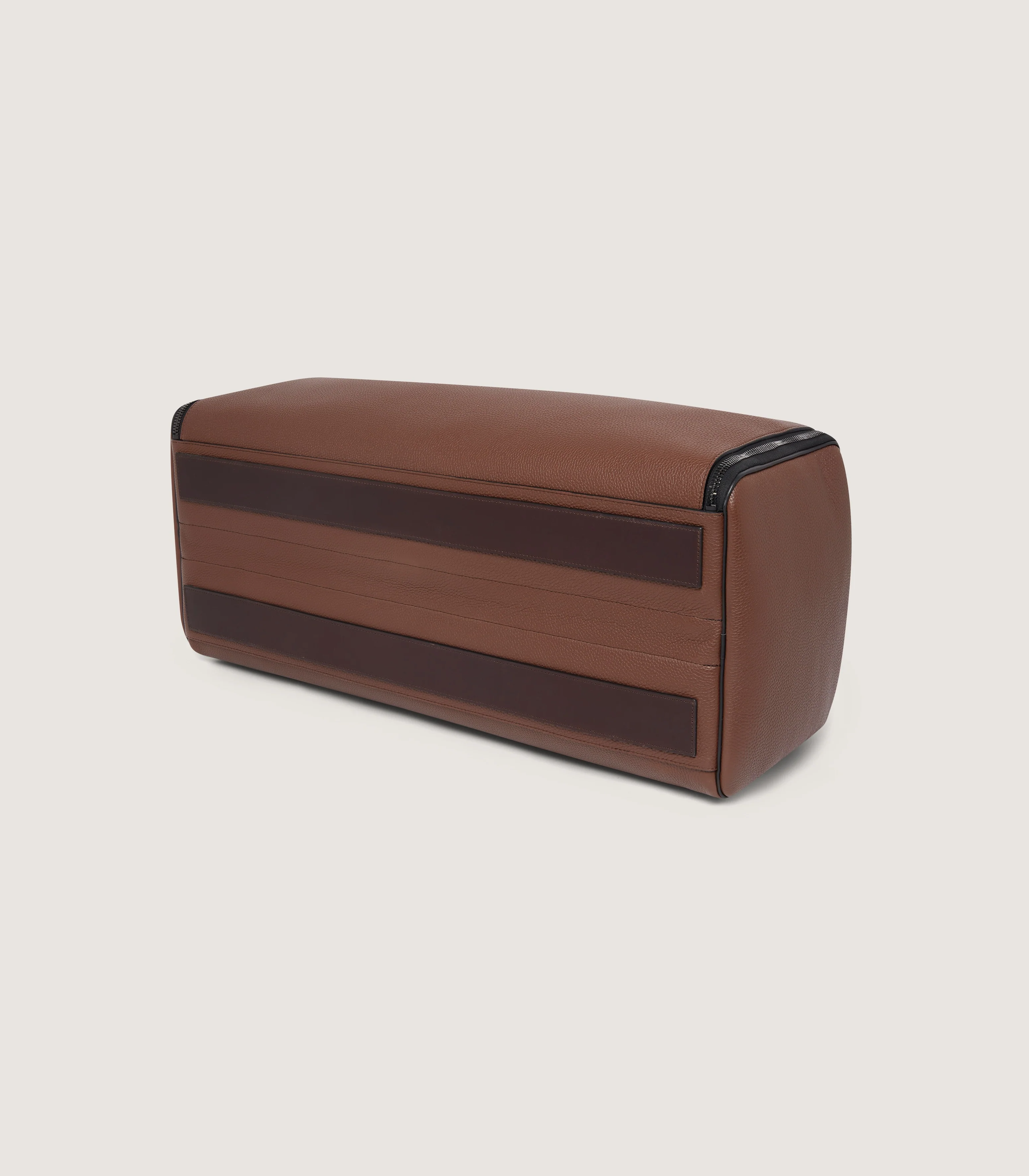 Leather Holdall Suiter Decoy in Cognac - Image 3
