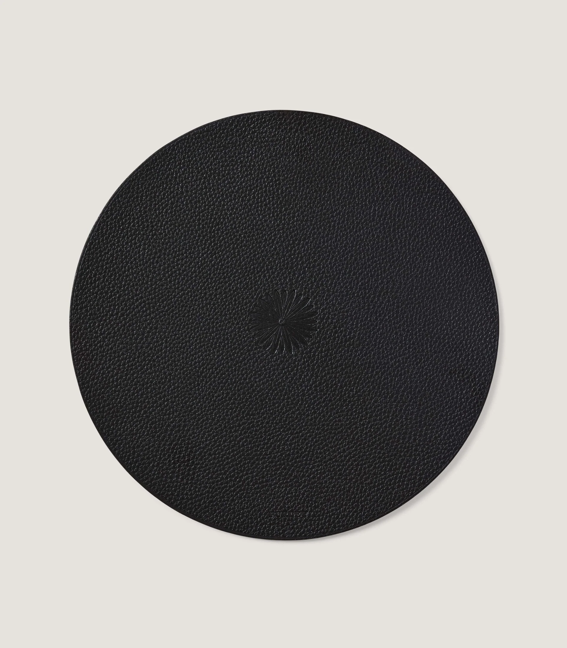 Leather Placemat in Dark Brown