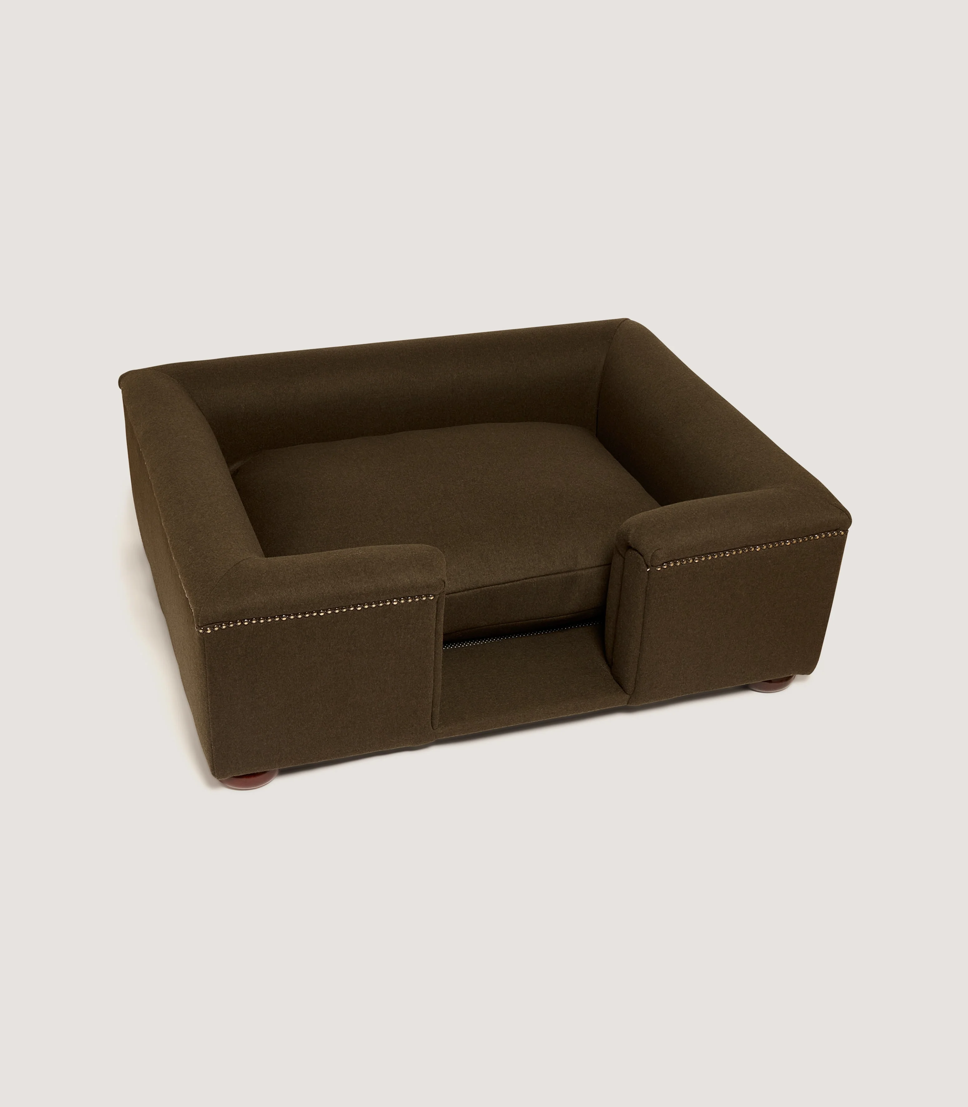 Loden Tweed Dog Bed