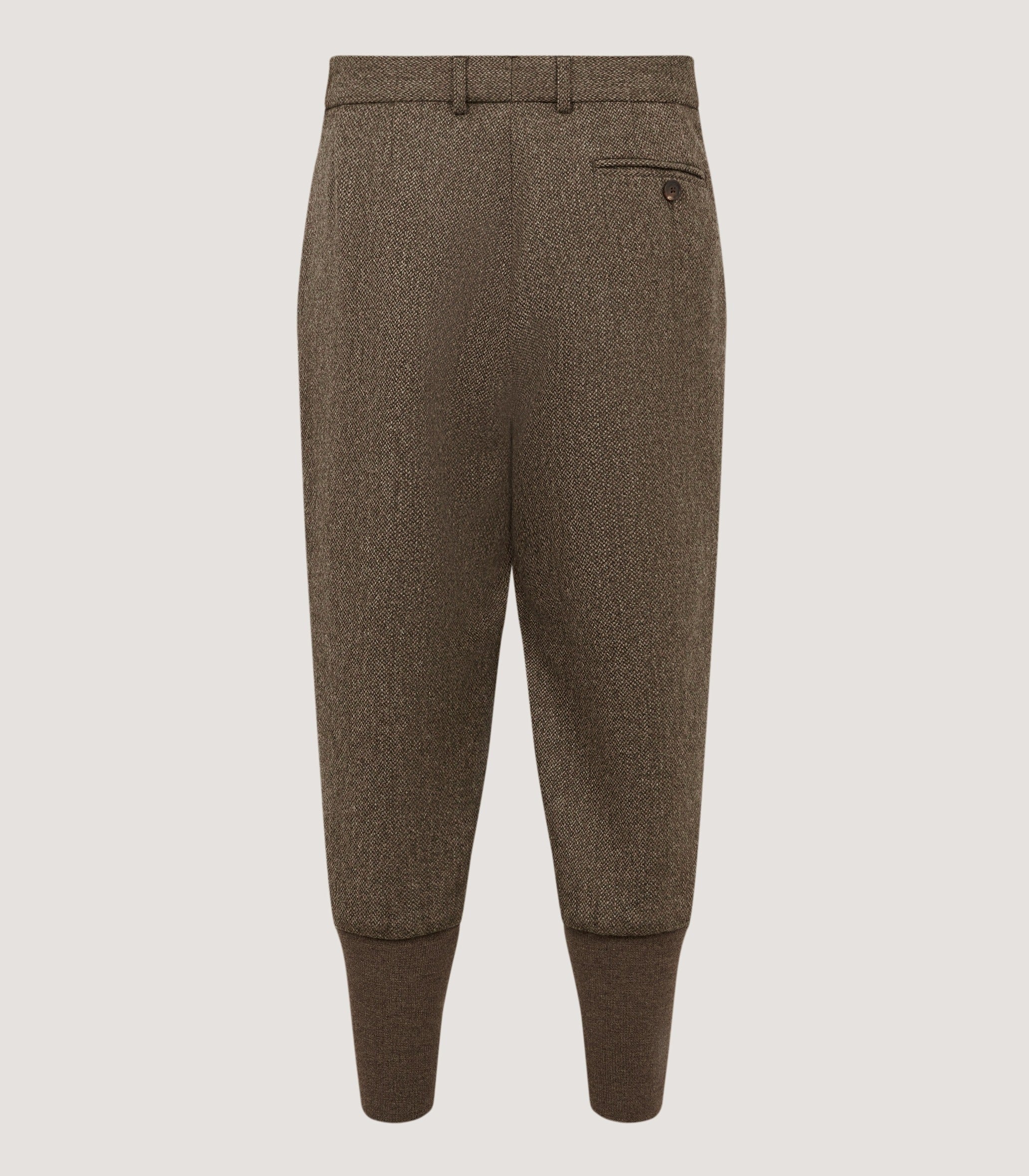 Men's Lightweight Tweed Breeks in Acorn - Image 3