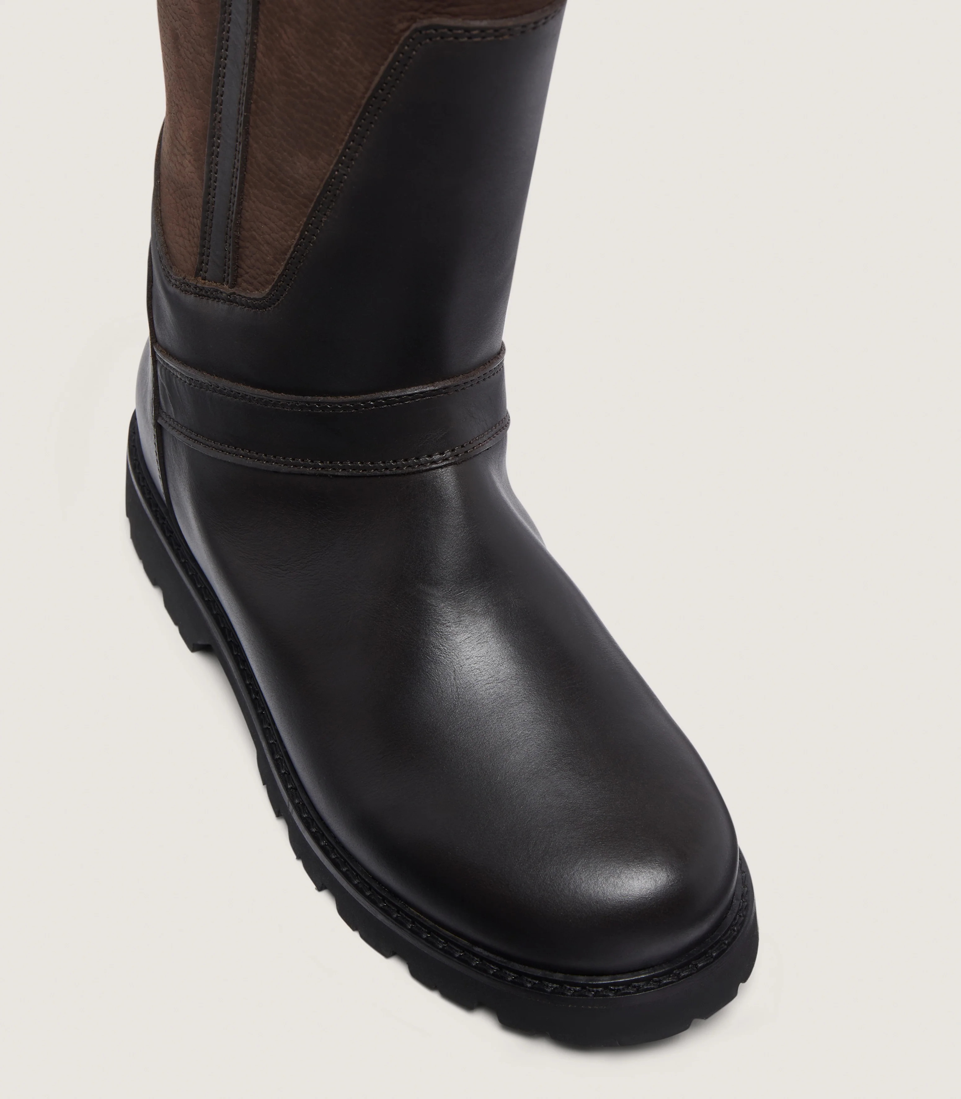Men's Aigle Inverss Gore Tex Boots in Dark Brown - Image 4