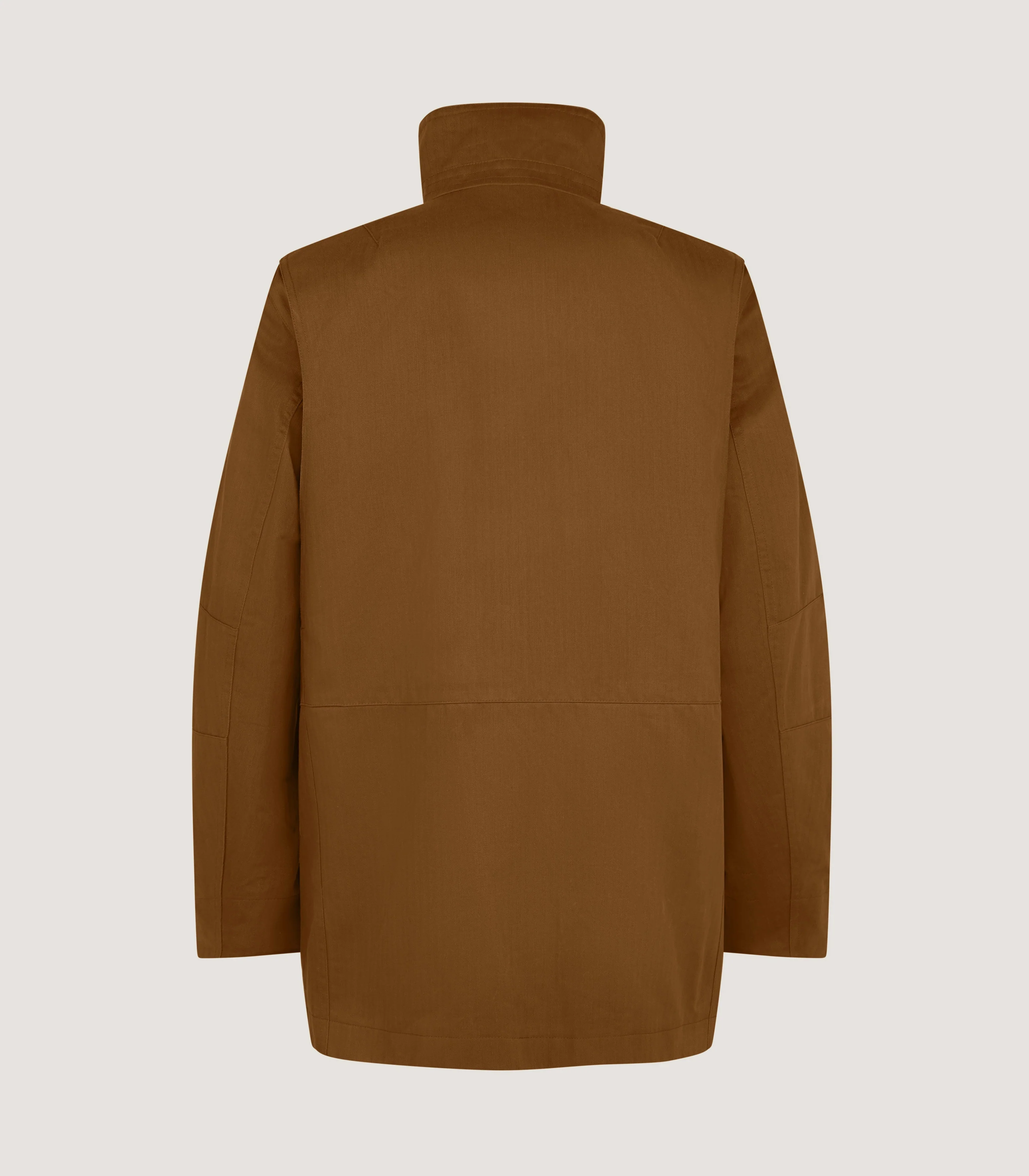 Men's Balcombe Coat in Chestnut - Image 3