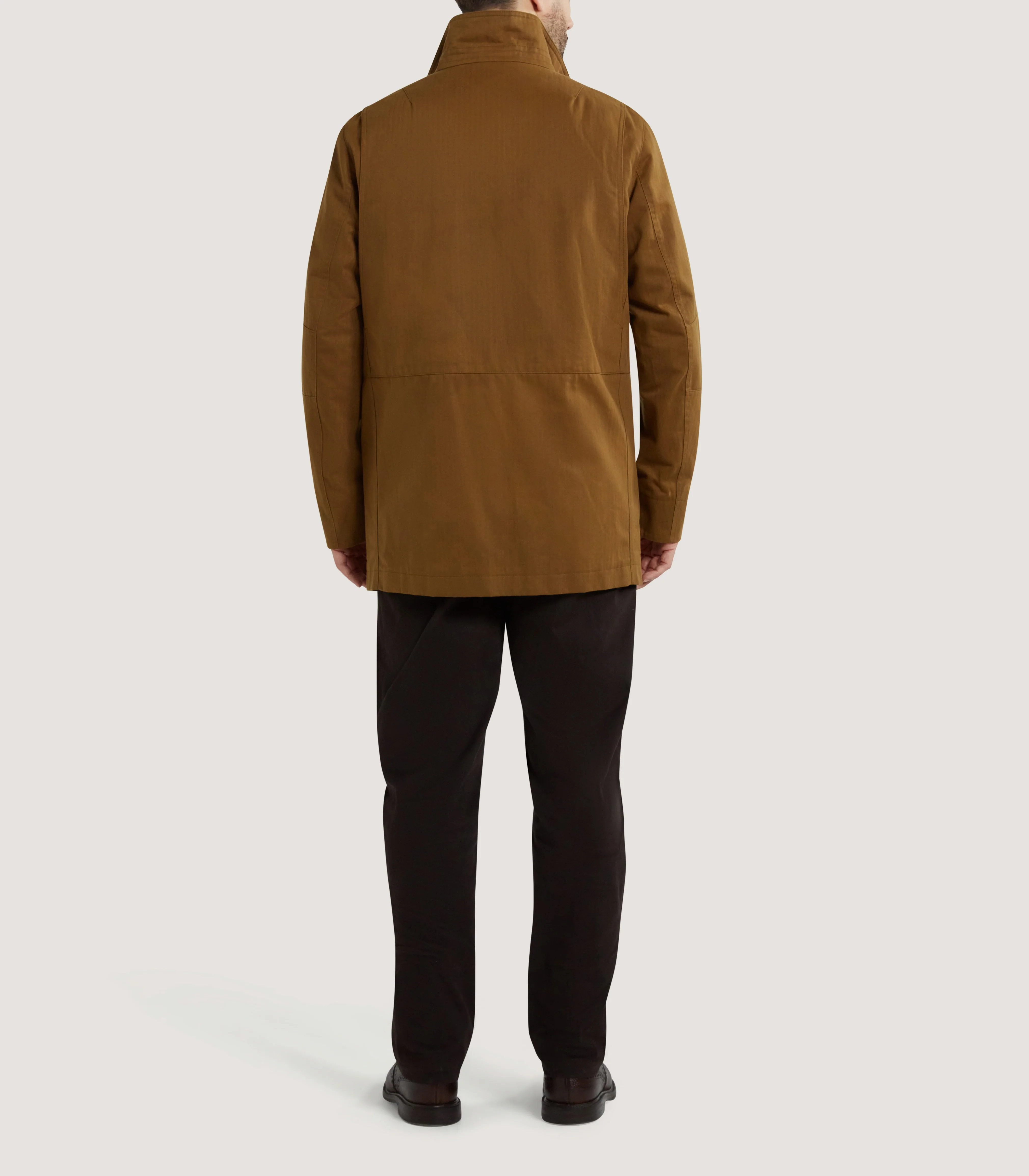Men's Balcombe Coat in Chestnut - Image 4