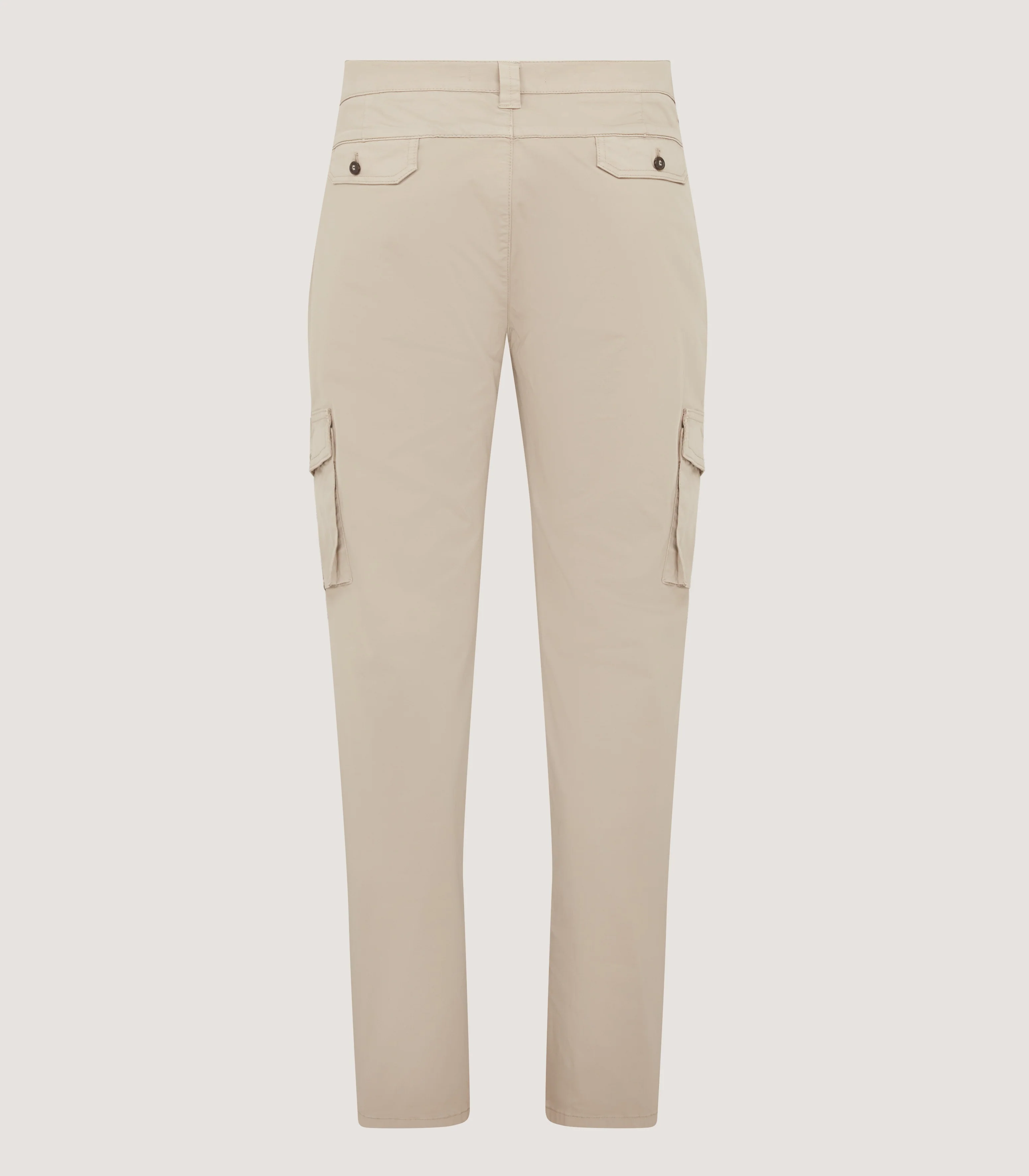Men's Cargo Trouser in Stone - Image 4