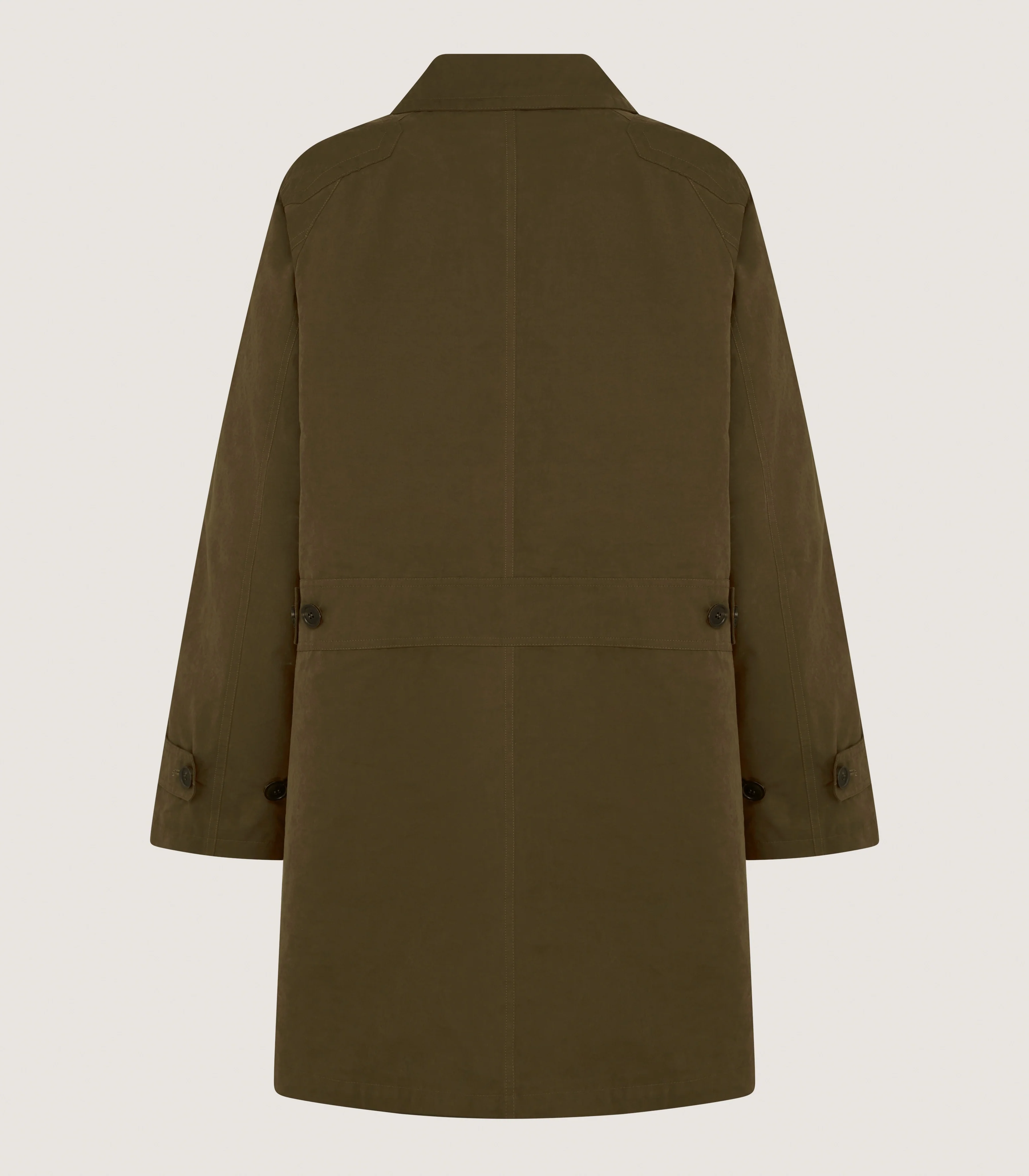 Men's Coldstream Coat in Loden - Image 3