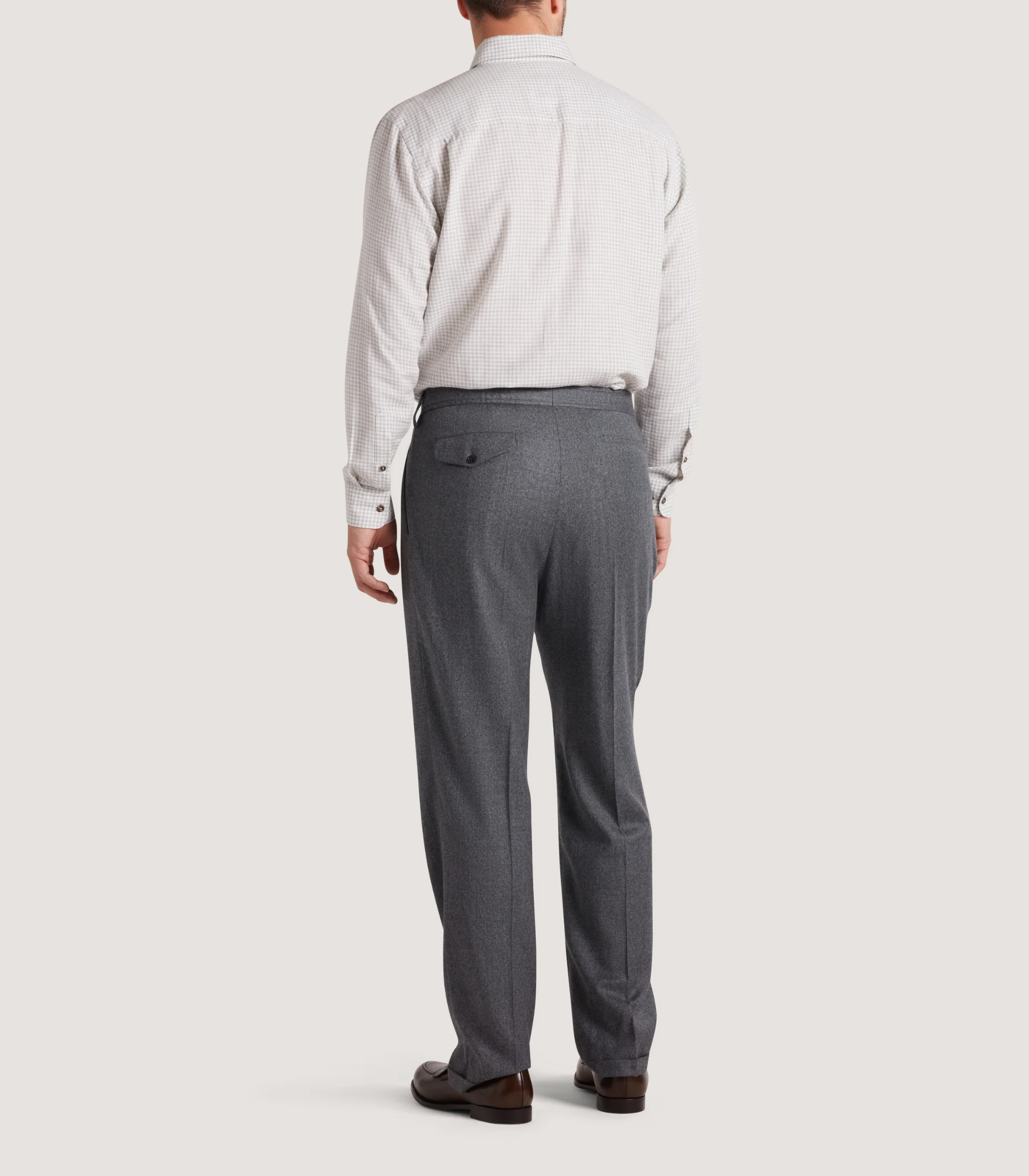 Men's Cotton Cashmere Button Down Shirt - Image 5