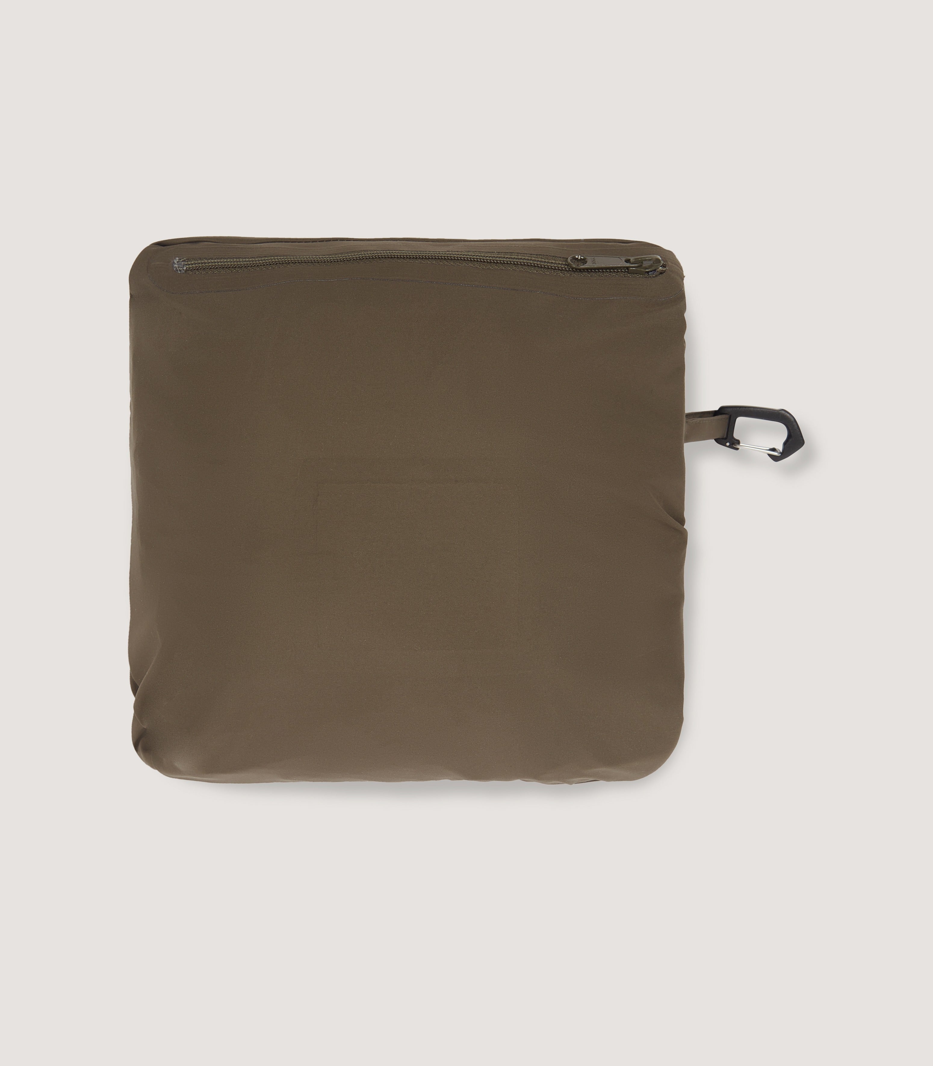 Men's Cromwell Lightweight Packable Coat in Drab - Image 6