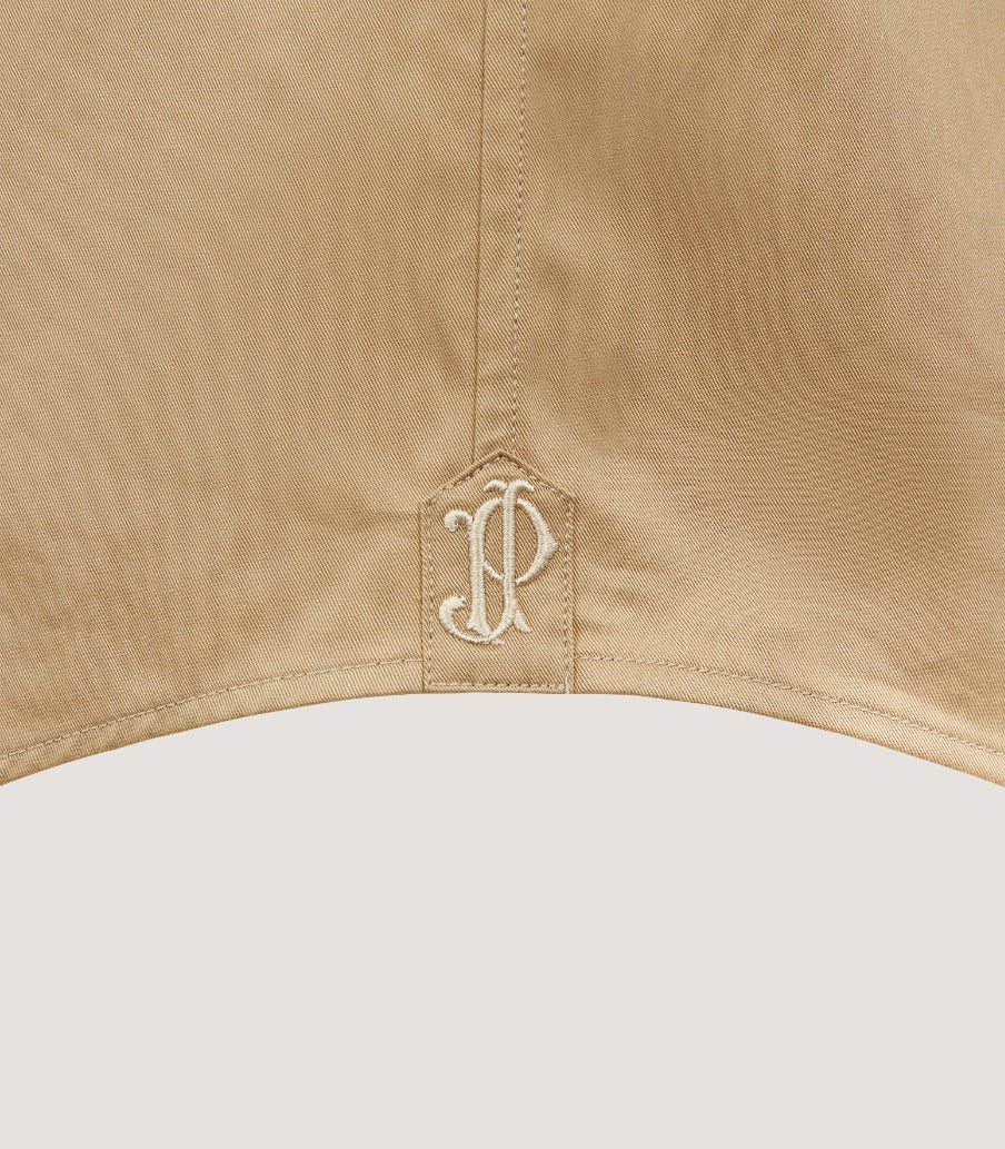Men's Cut Away Collar Shirt in Desert - Image 5