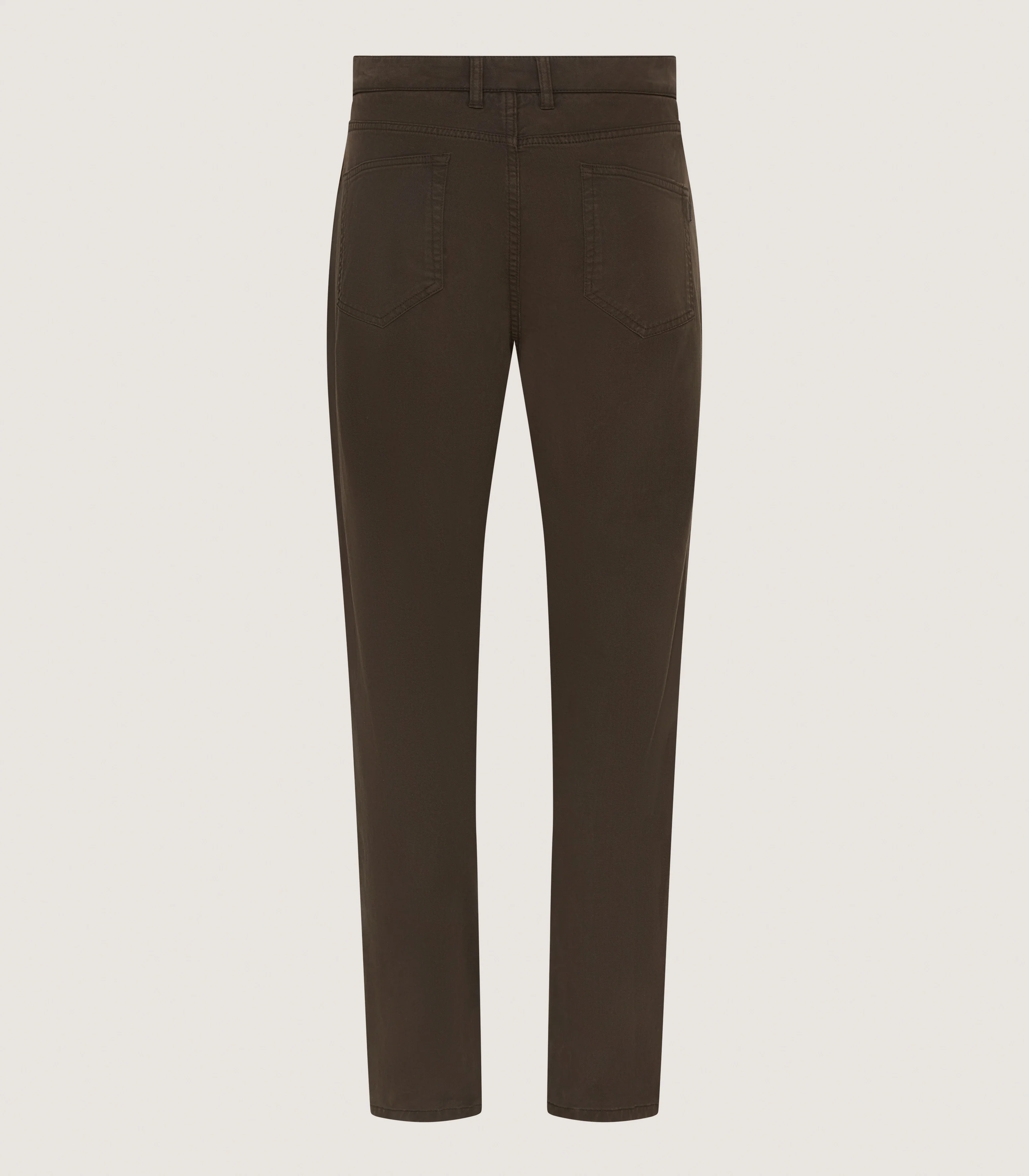 Men's Five Pocket Trouser in Loden - Image 3
