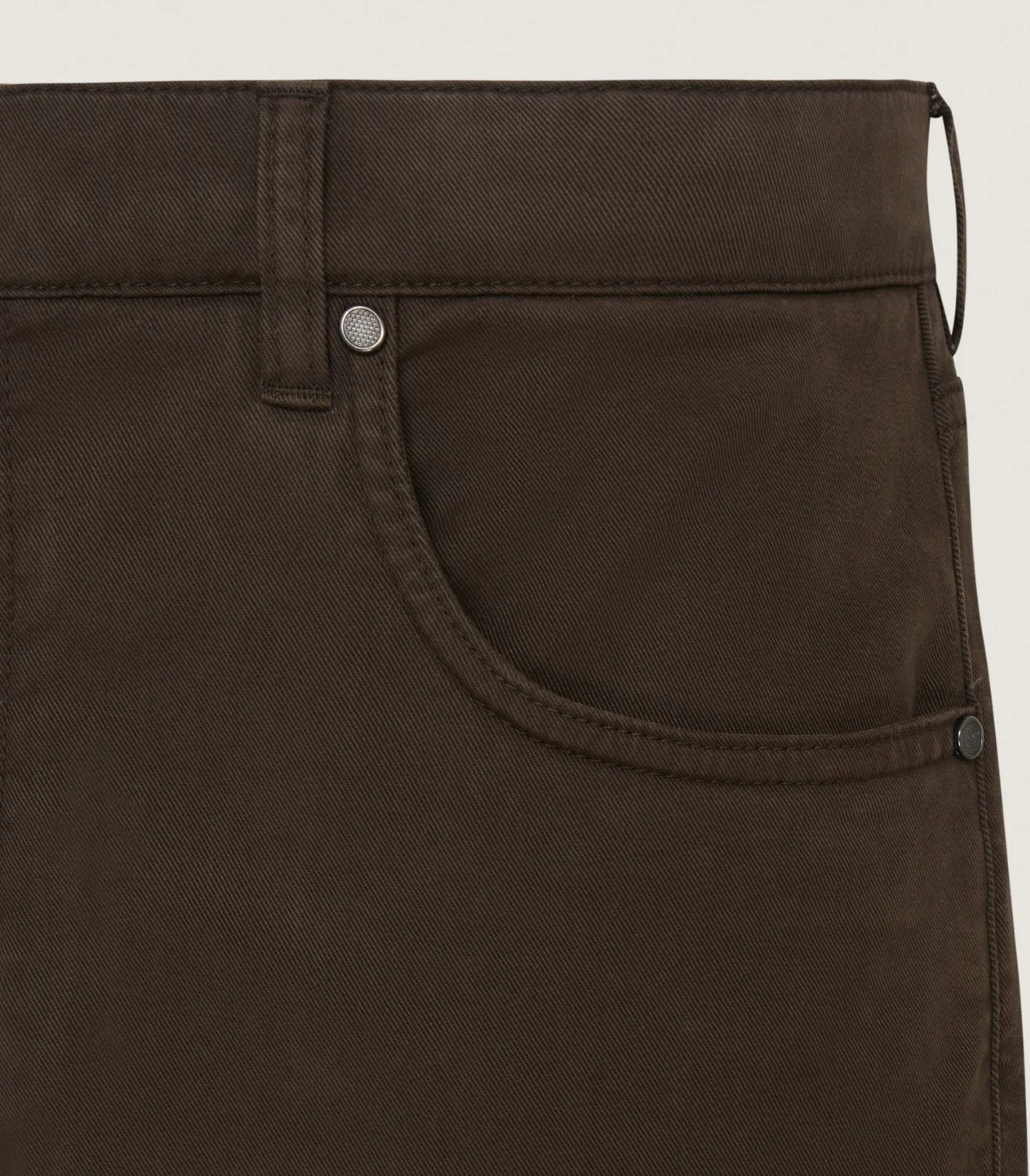 Men's Five Pocket Trouser in Loden - Image 5