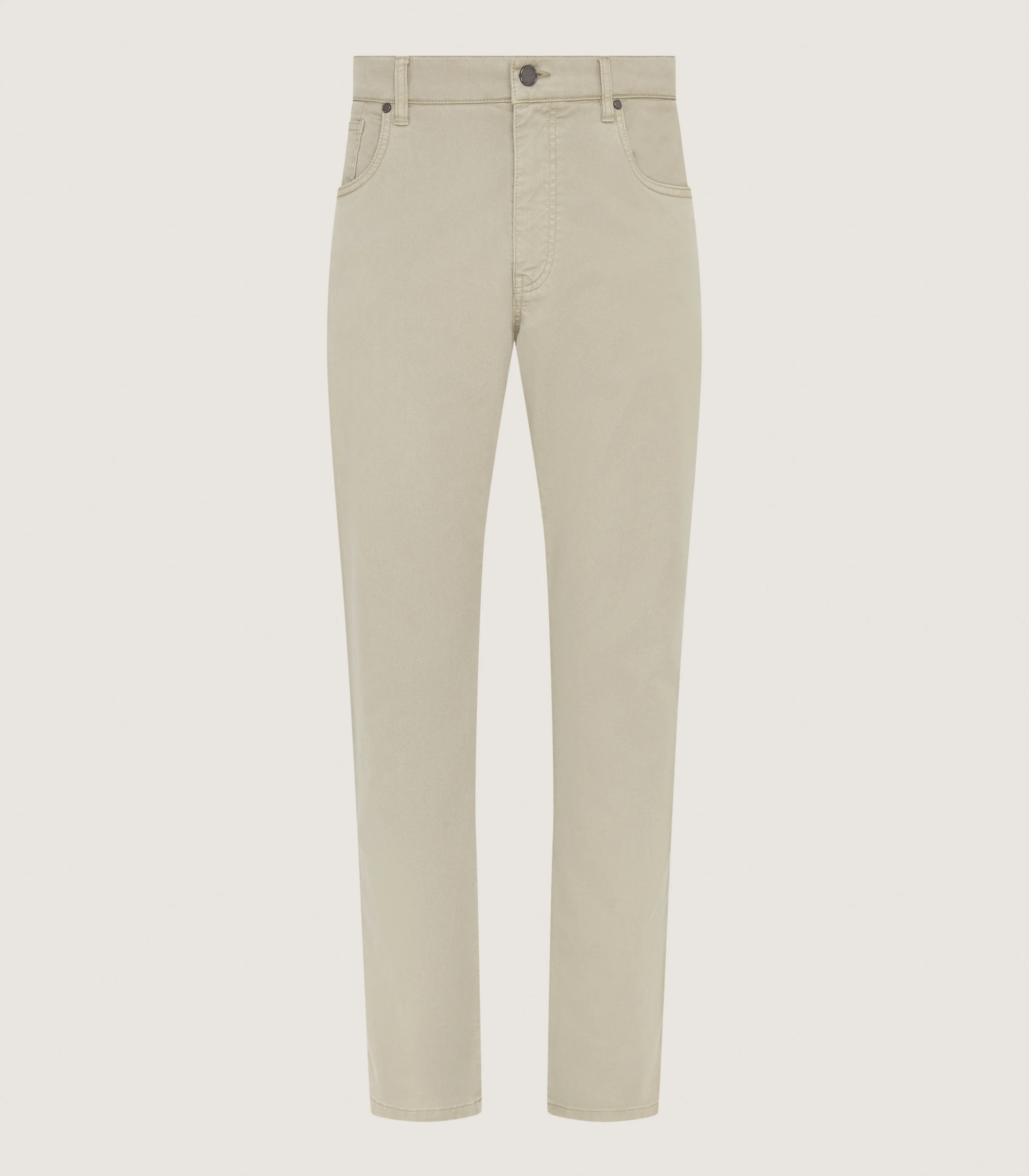 Men's Five Pocket Trouser in Stone