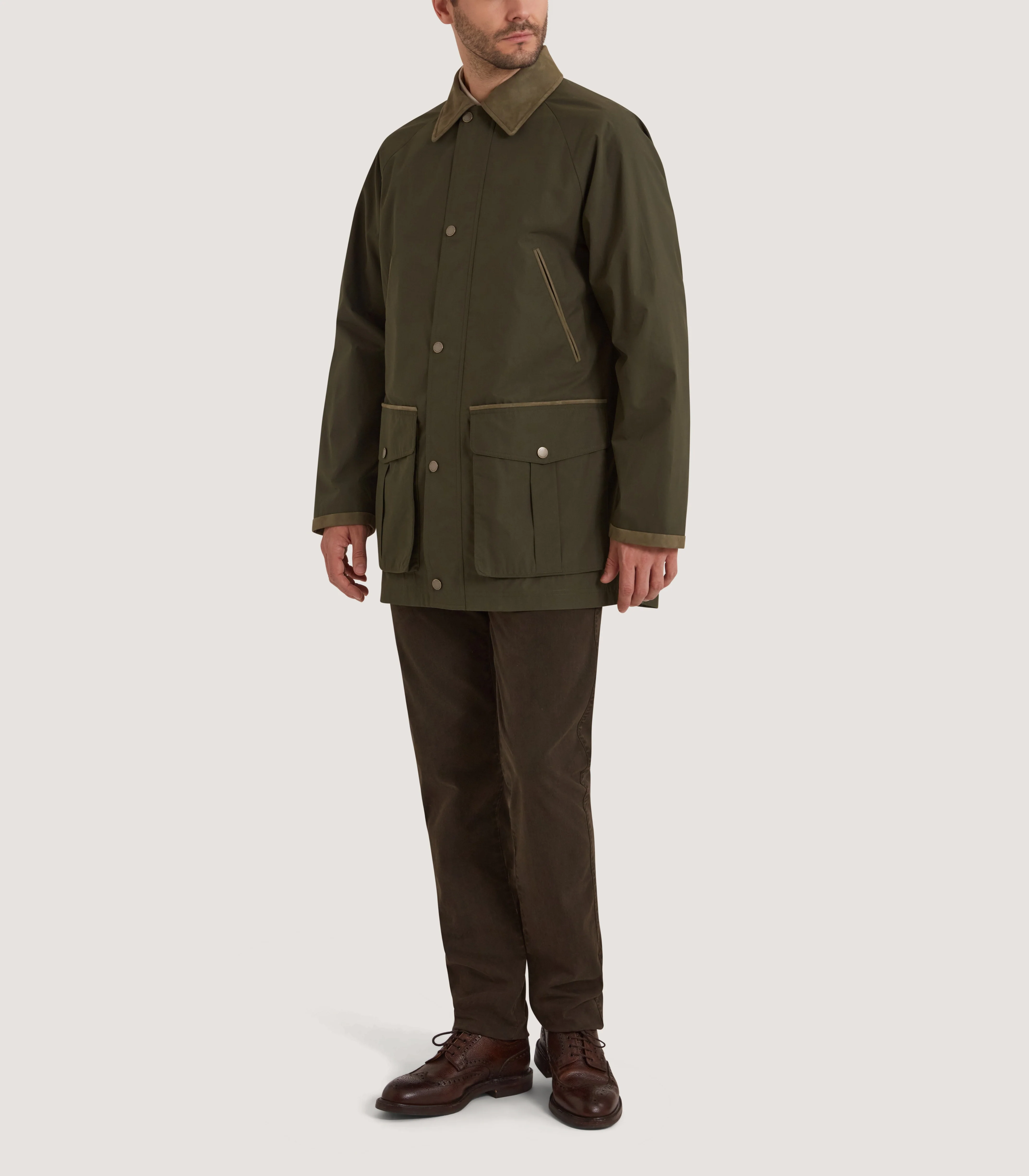 Men's Grassmere Jacket in Dark Olive - Image 2