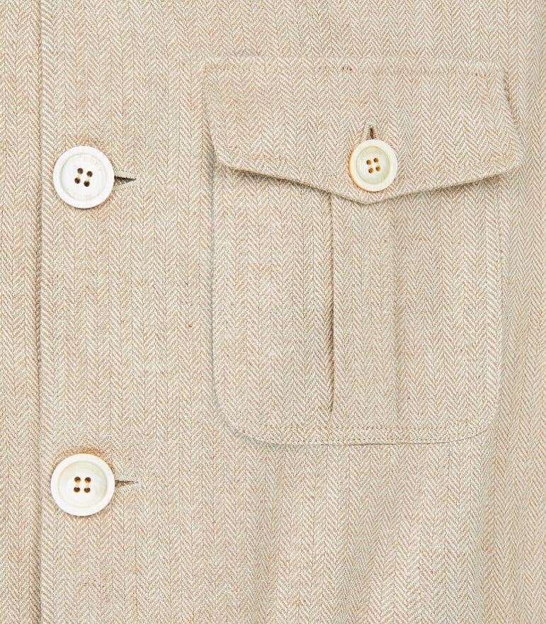 Men's Kalahari Jacket in Stone - Image 3