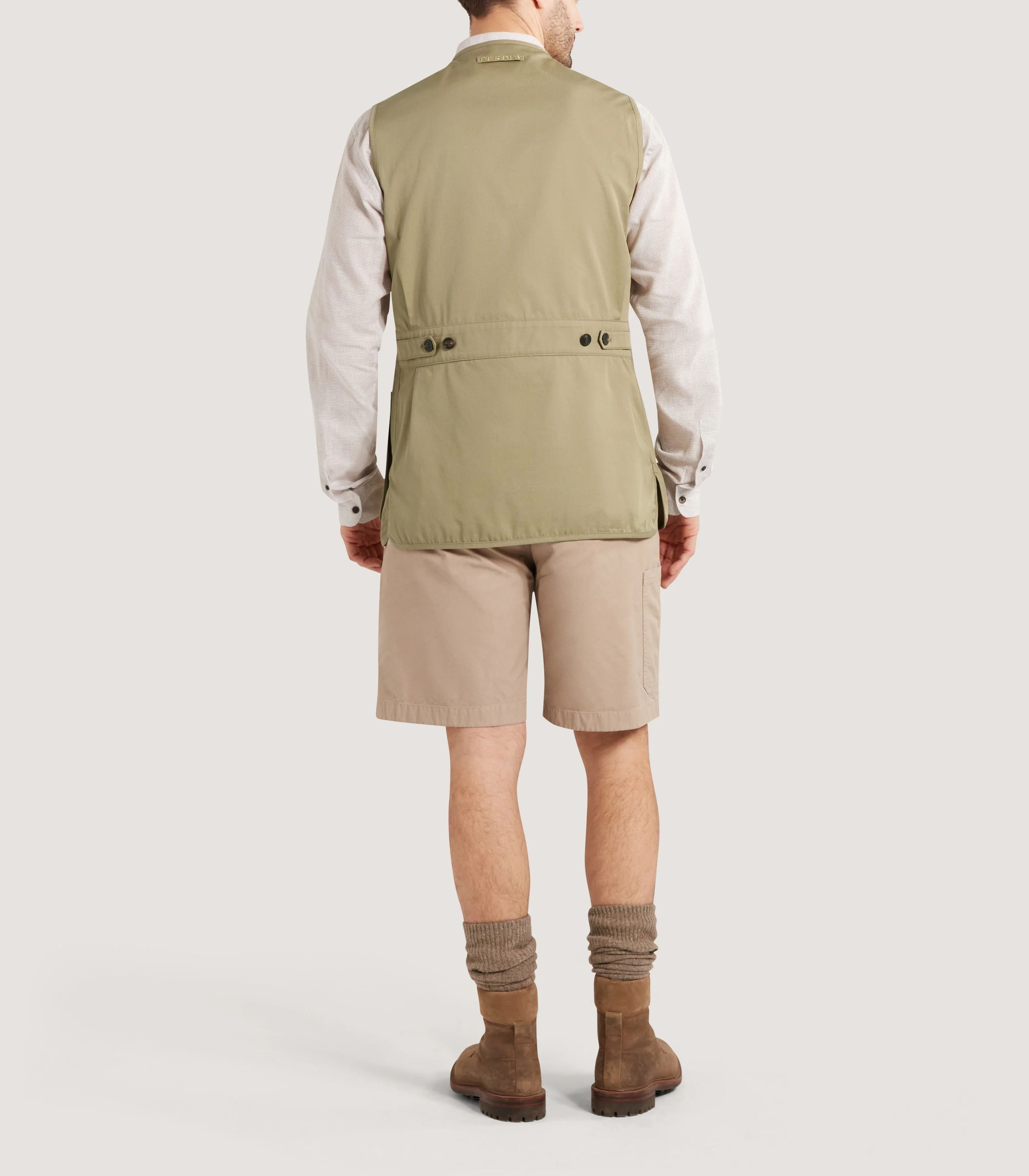 Men's Kruger Shooting Vest in Grass - Image 4