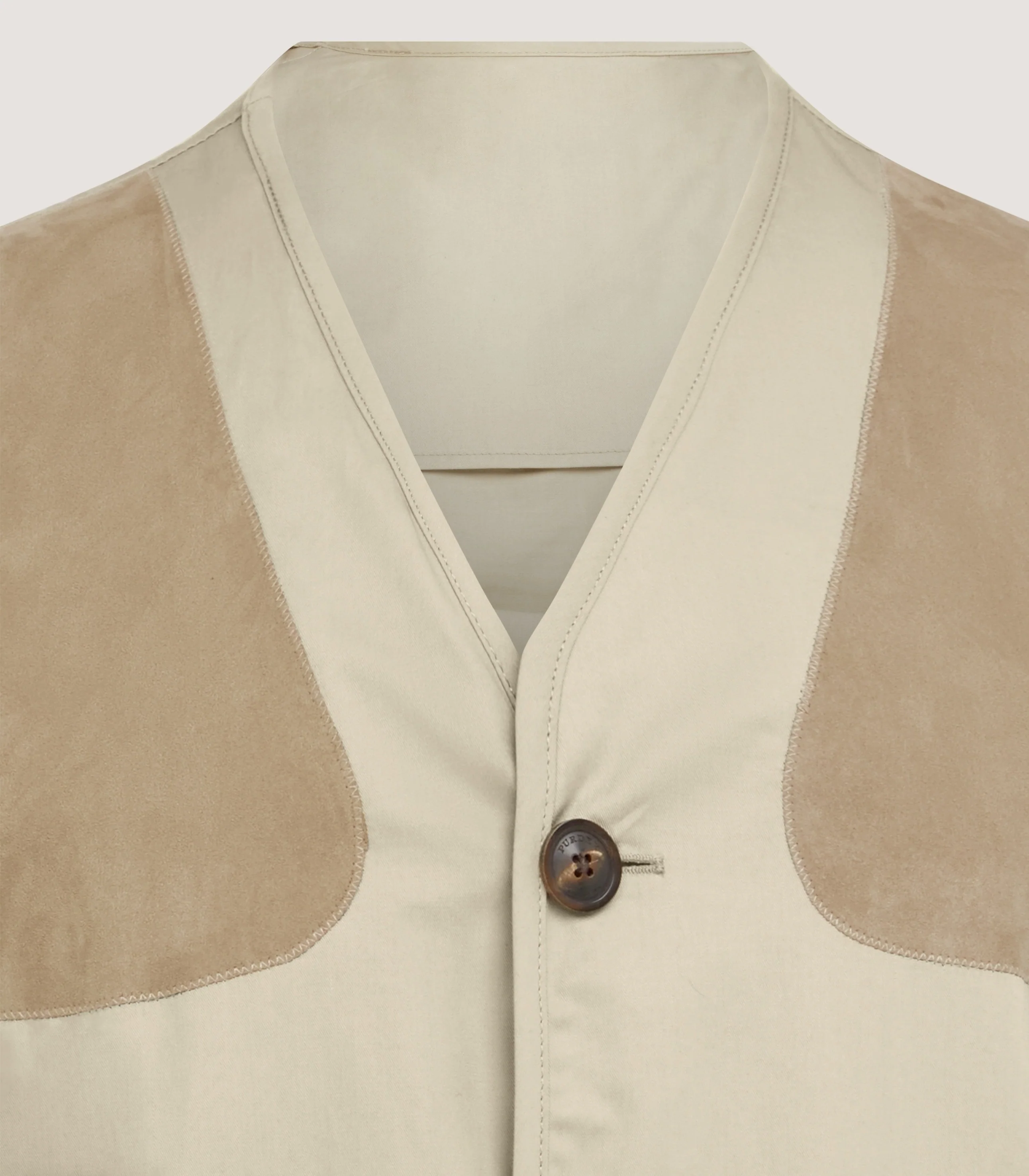 Men's Kruger Shooting Vest in Straw - Image 5