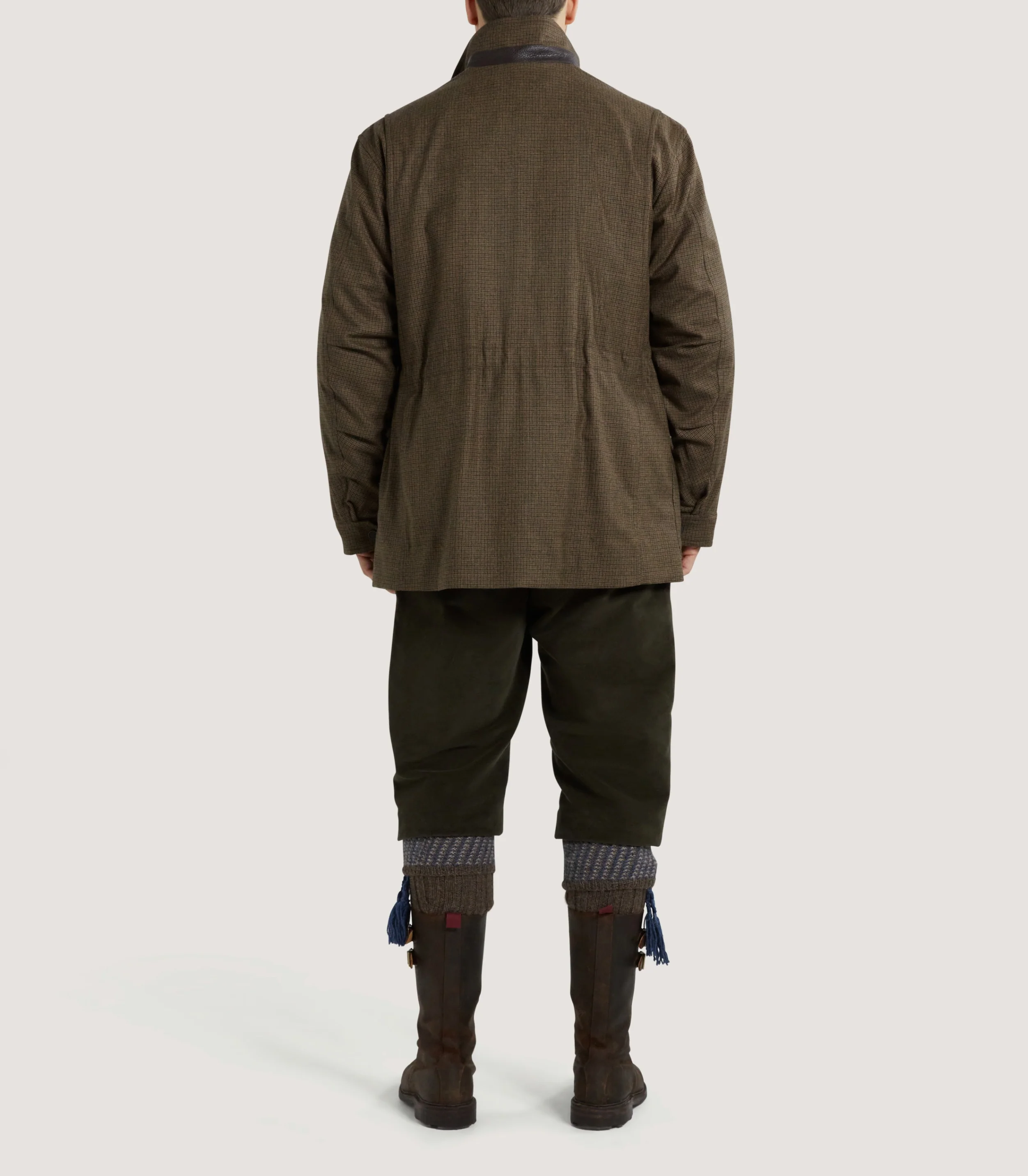 Men's Lancaster Range Coat in Chestnut - Image 4