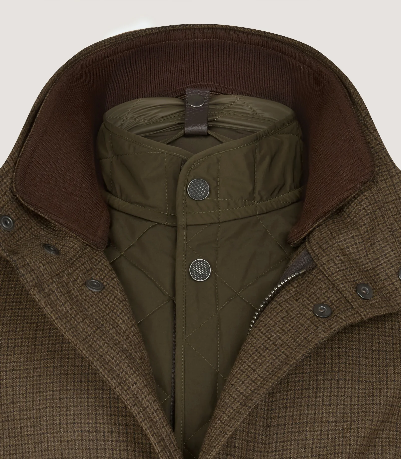 Men's Lancaster Range Coat in Chestnut - Image 5