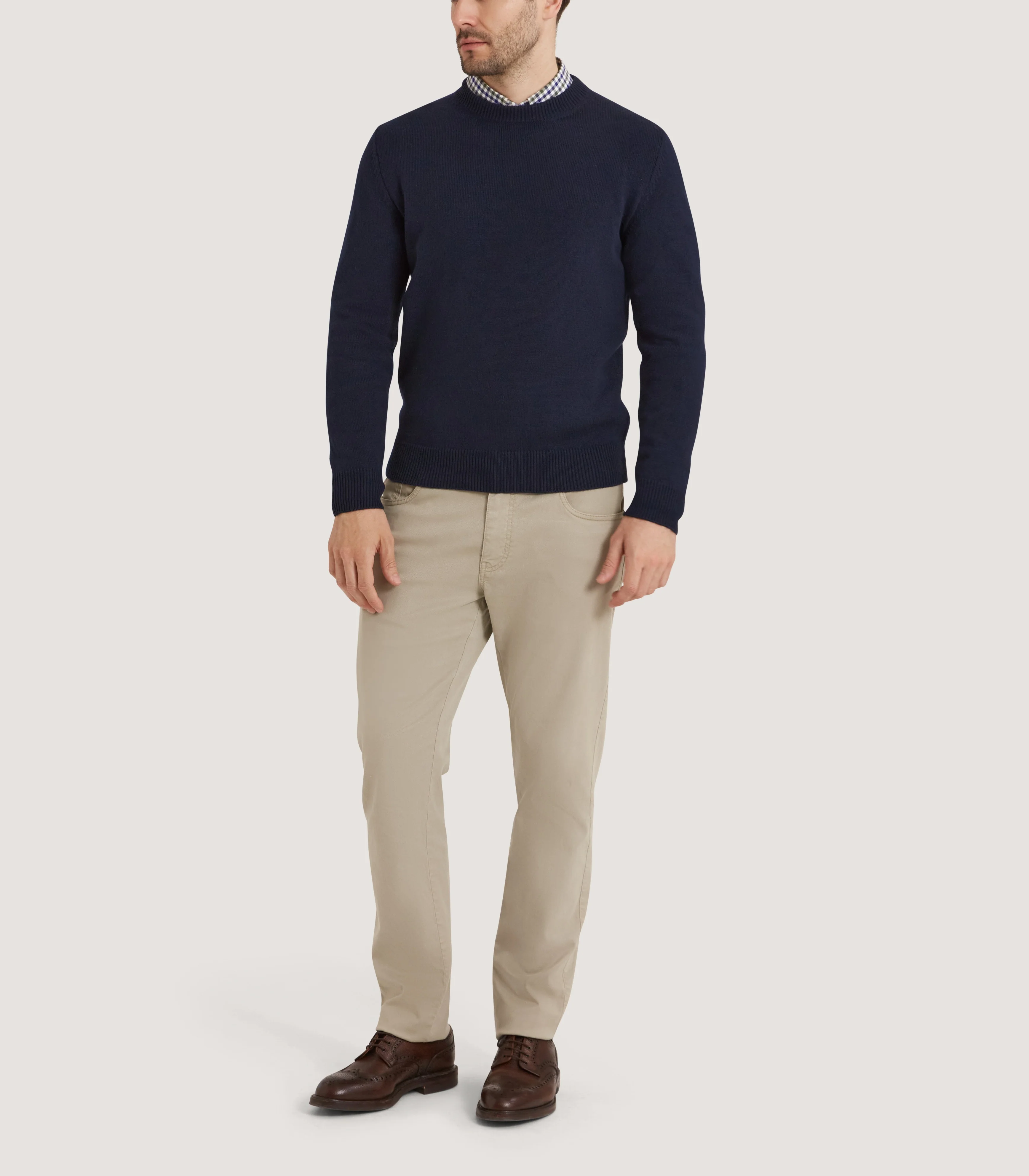 Men's Latimer Jumper in Midnight - Image 2