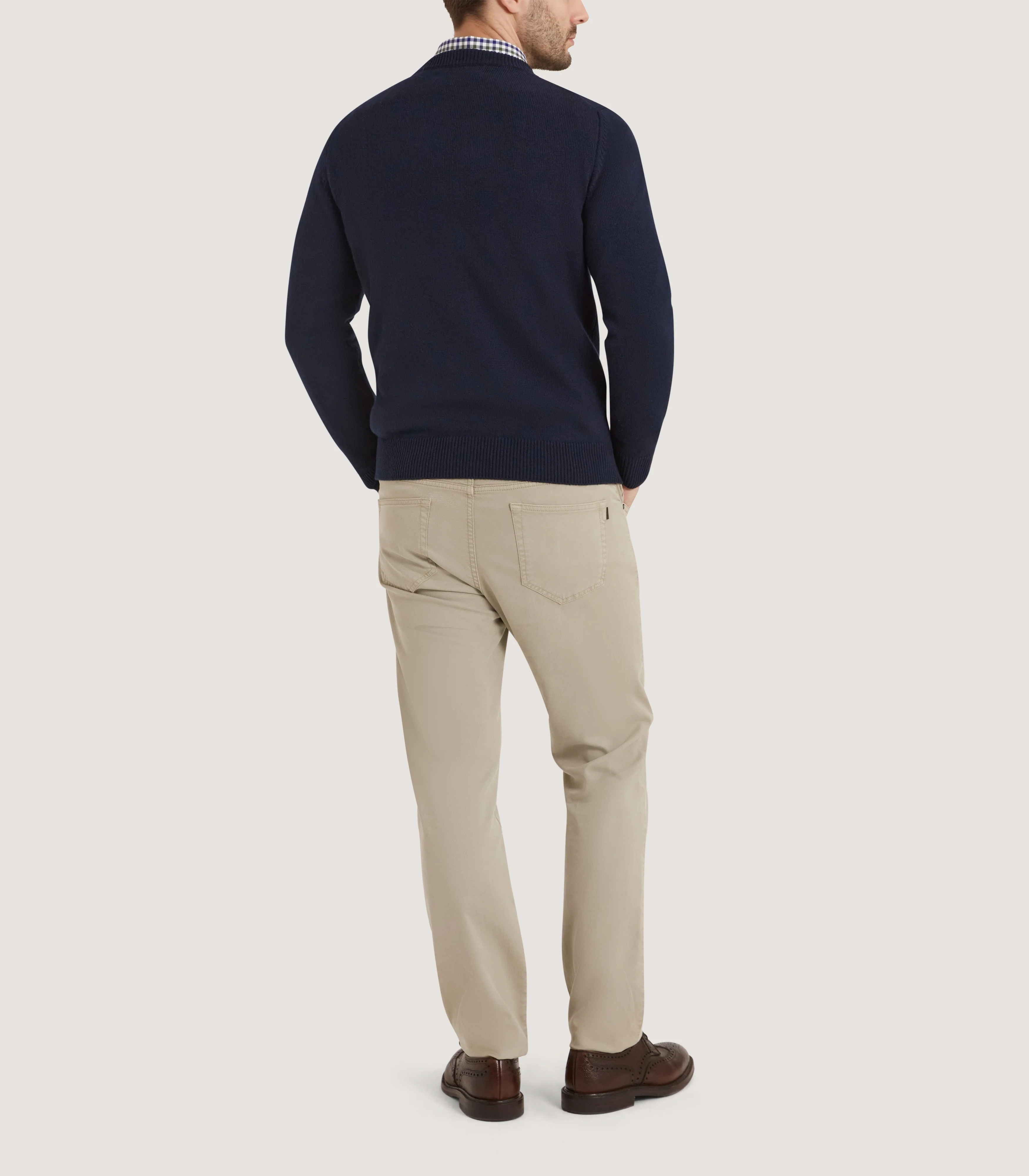 Men's Latimer Jumper in Midnight - Image 4