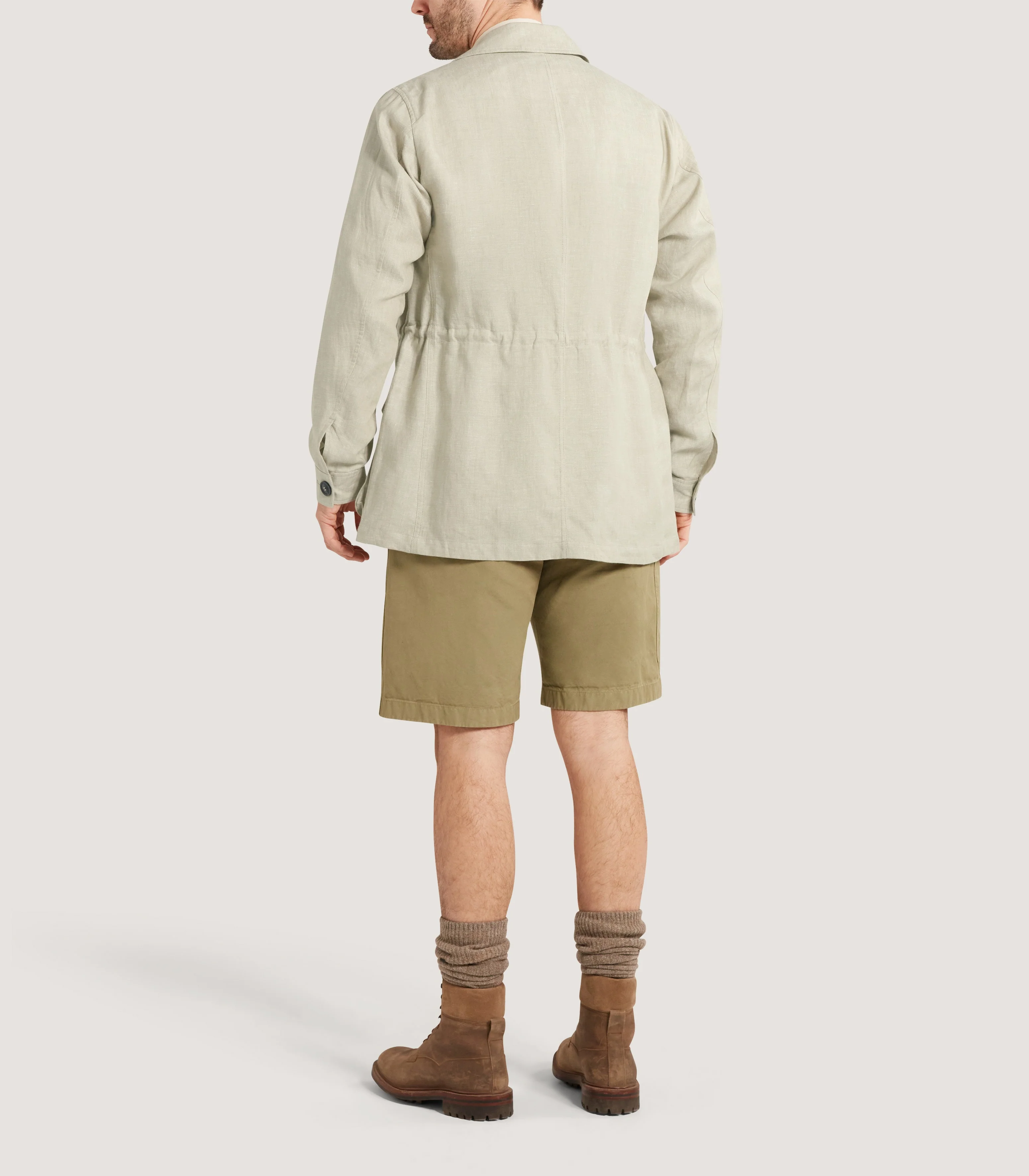 Men's Lightweight Kalahari Jacket in Straw - Image 6