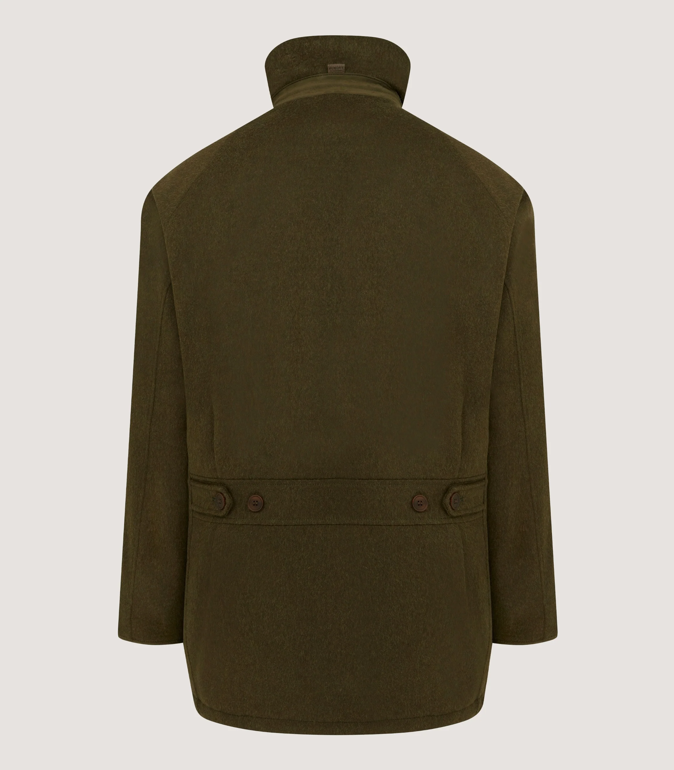 Men's Raglan Field Coat in Loden - Image 3