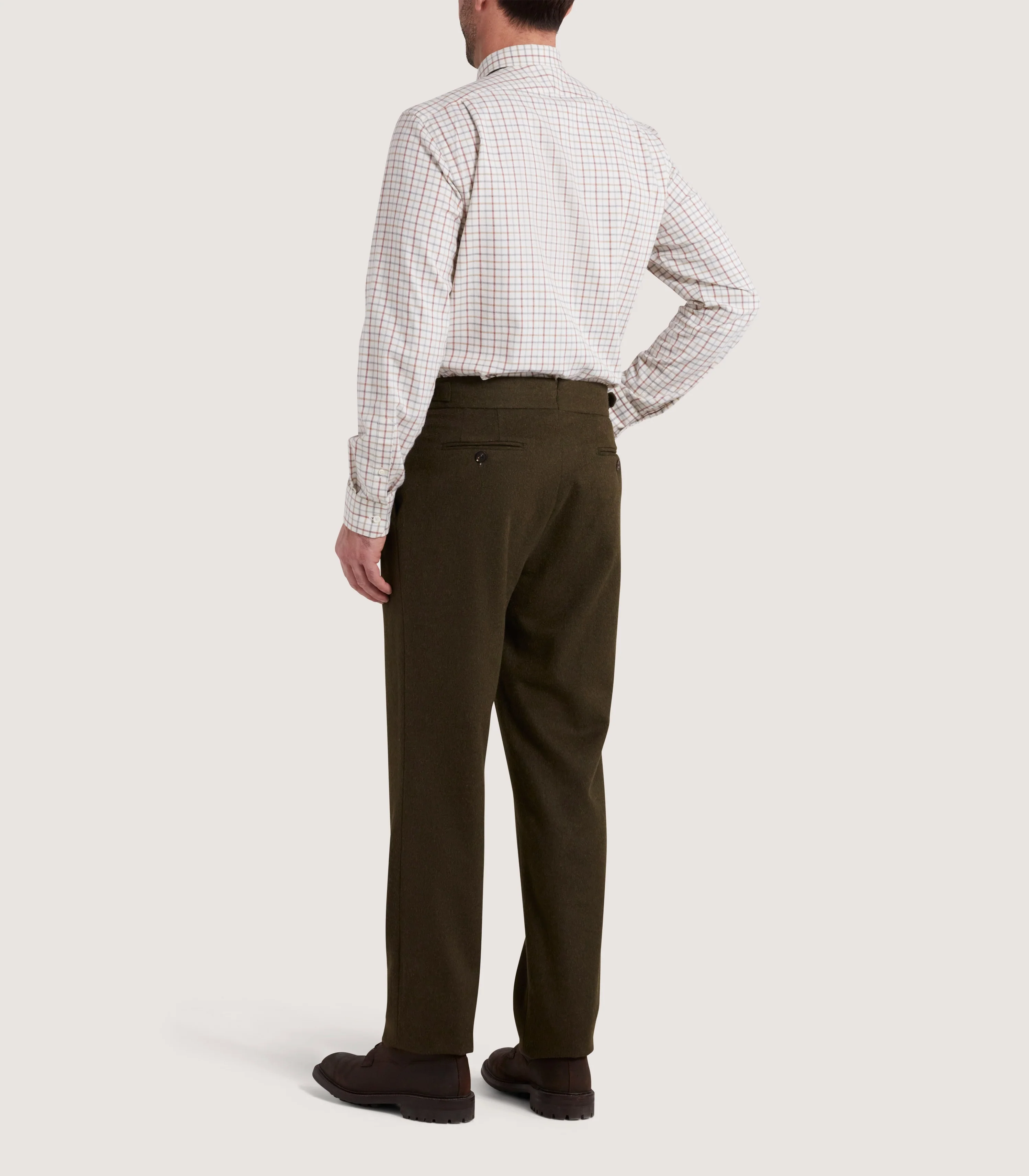 Men's Loden Sporting Trouser in Loden - Image 4