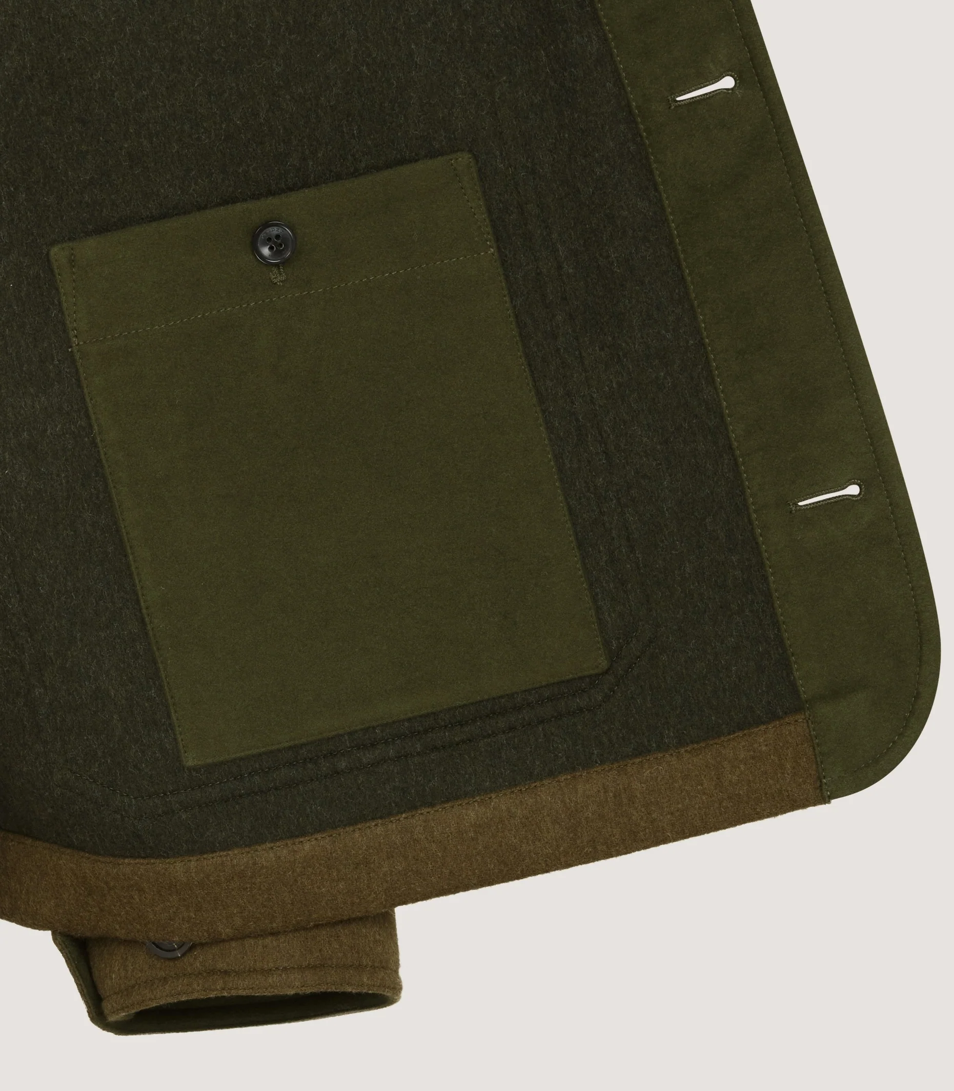 Men's Lyall Chore Jacket in Khaki Green - Image 5