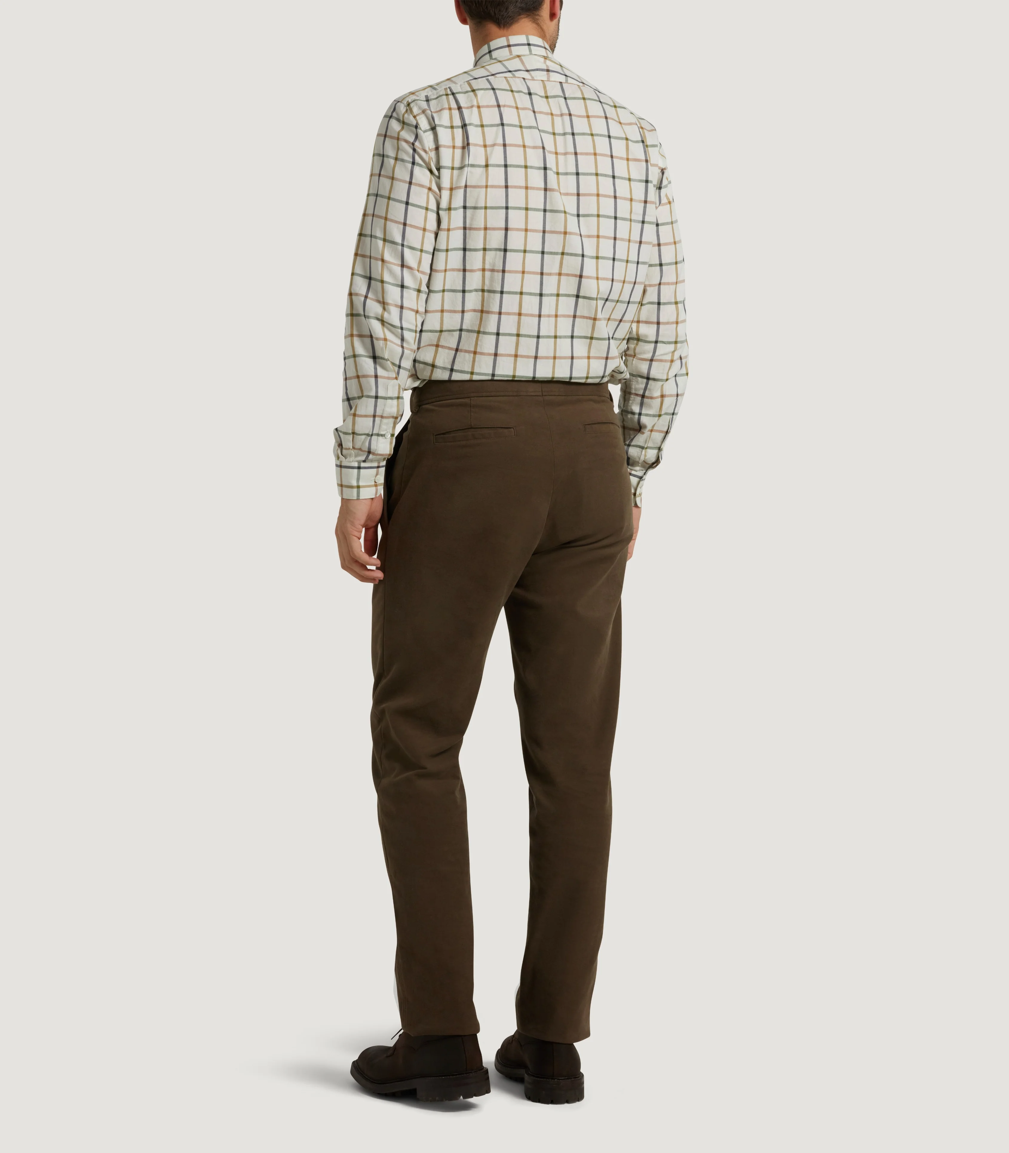 Men's Moleskin Flat Front Sporting Trouser - Image 4