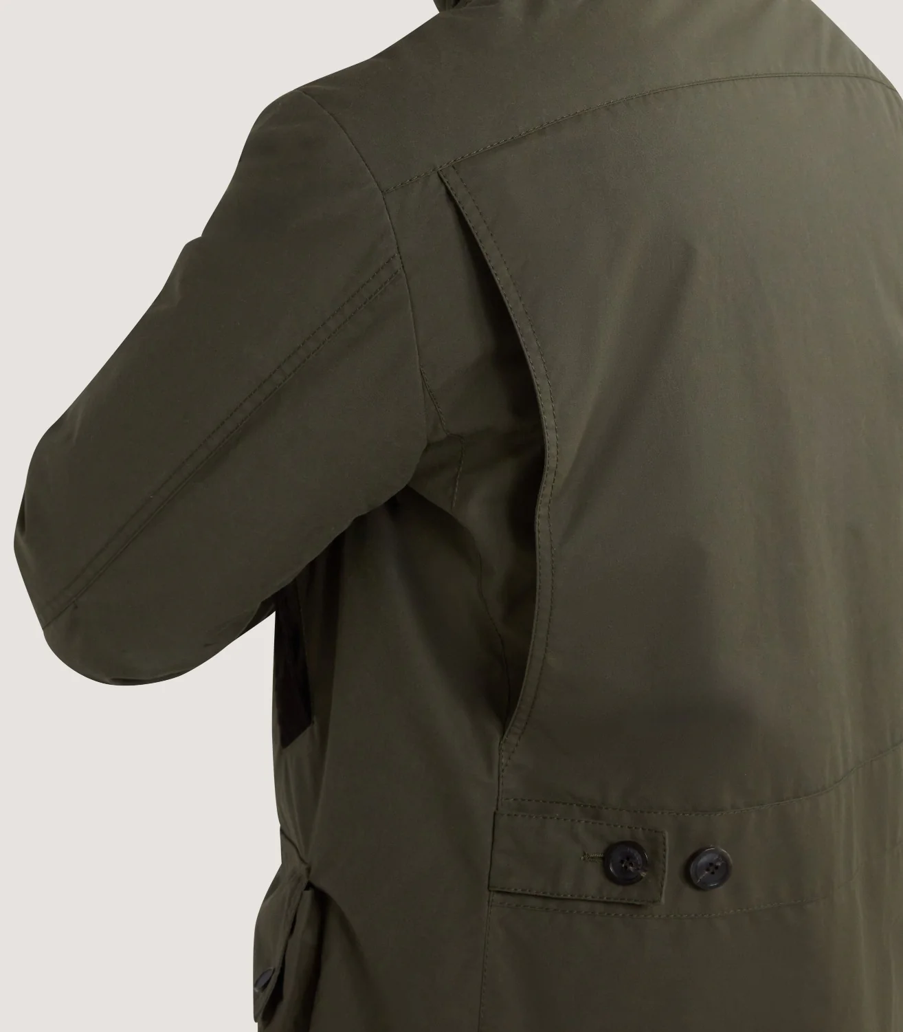Men's Pembroke Coat in Military - Image 6