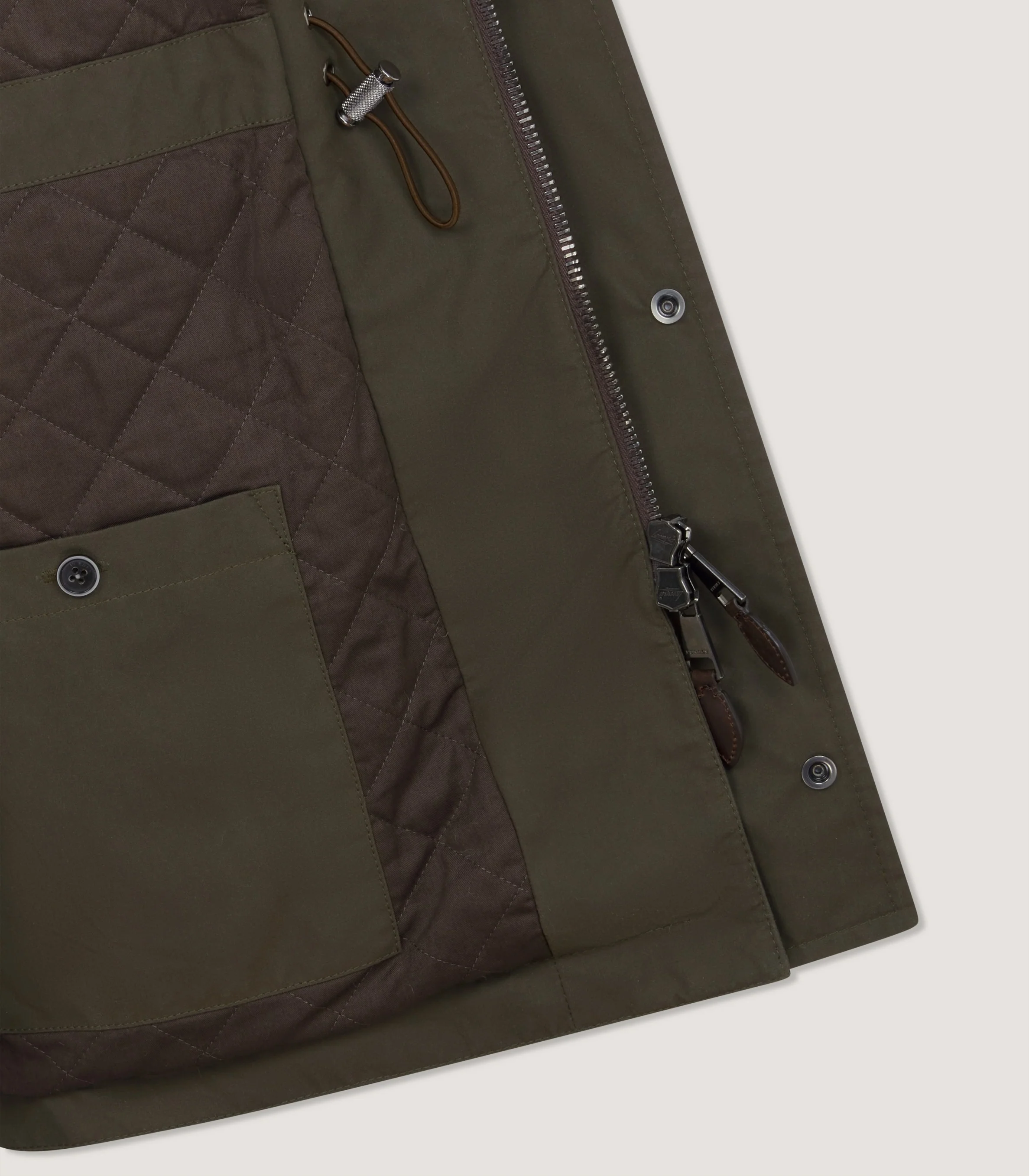 Men's Pembroke Coat in Military - Image 7