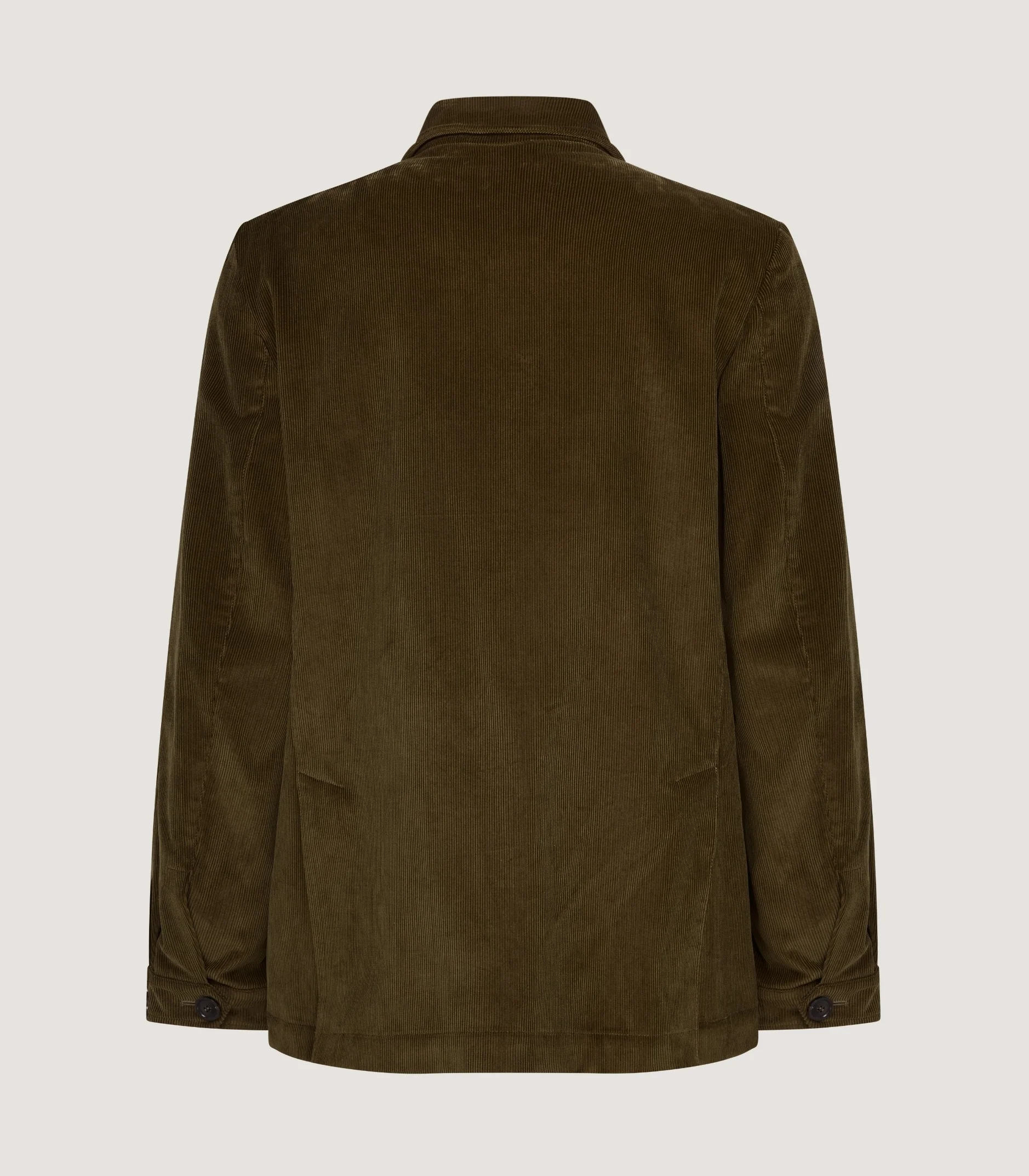 Men's Petersham Corduroy Teba Jacket in Olive - Image 3